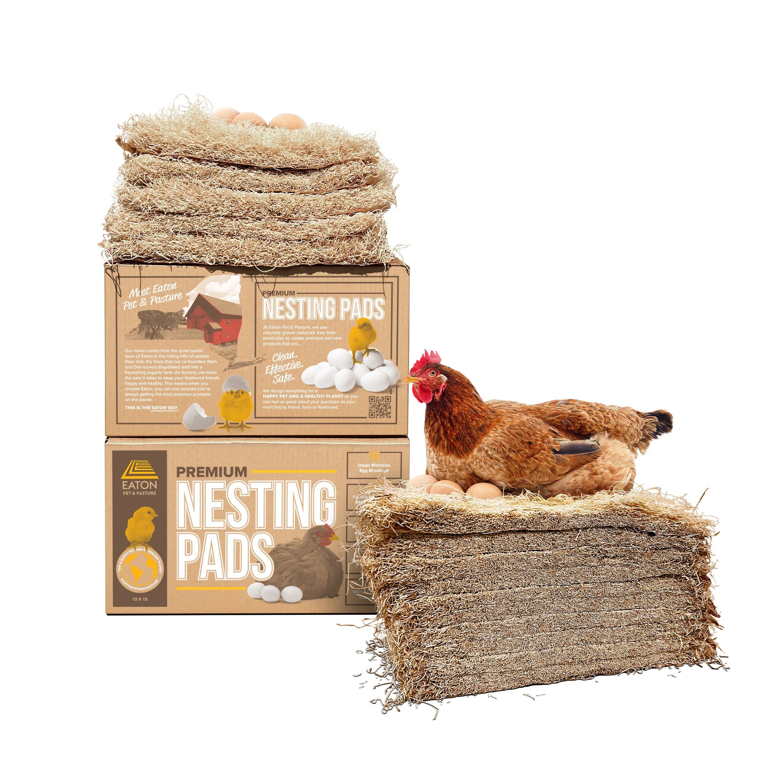 Hemp Nesting Pads