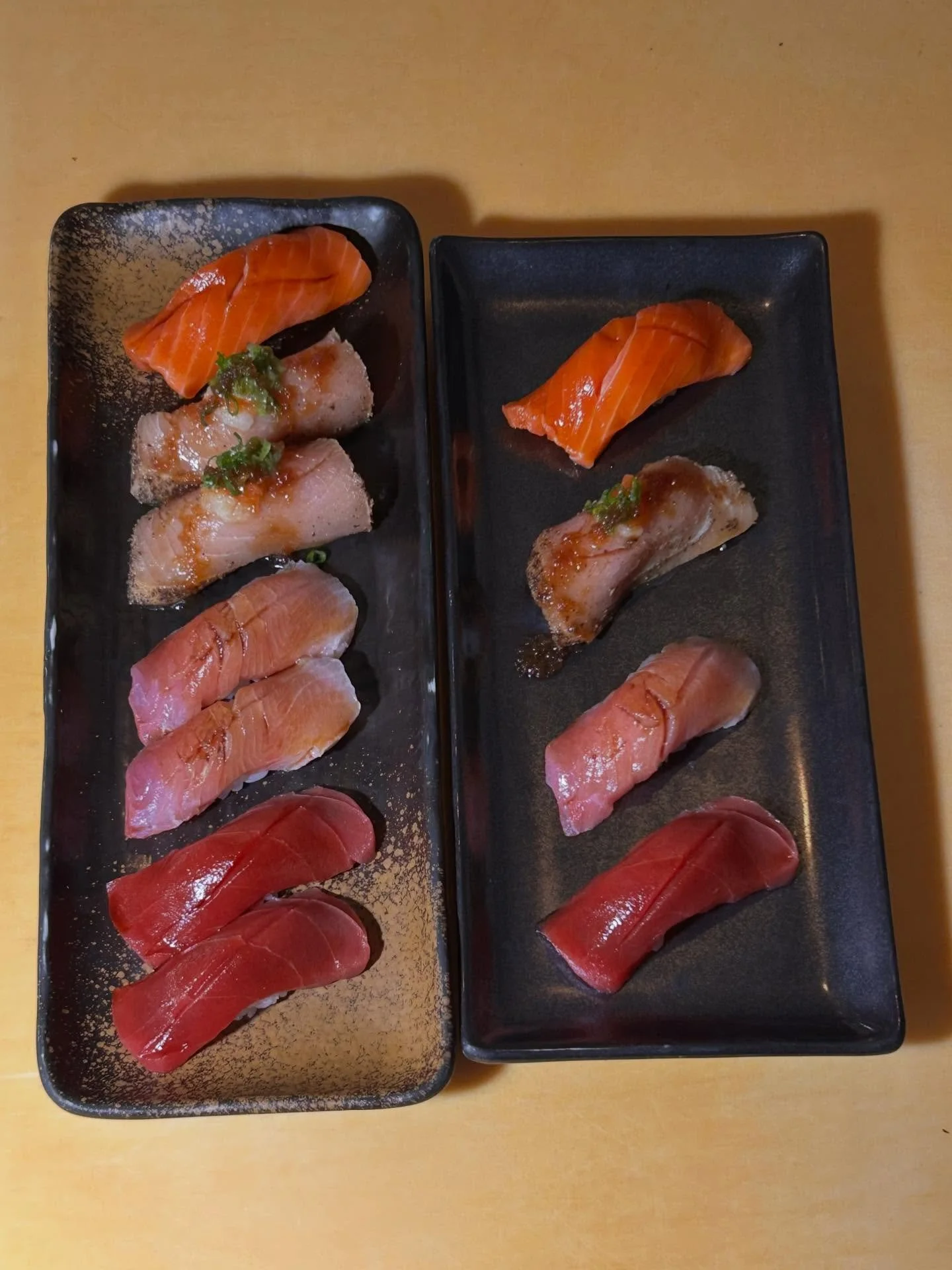 A few pieces of our market fish🤩Many of which are included in our Omakase! 

#marketfish
#seasonal #dinner #plans #reserve