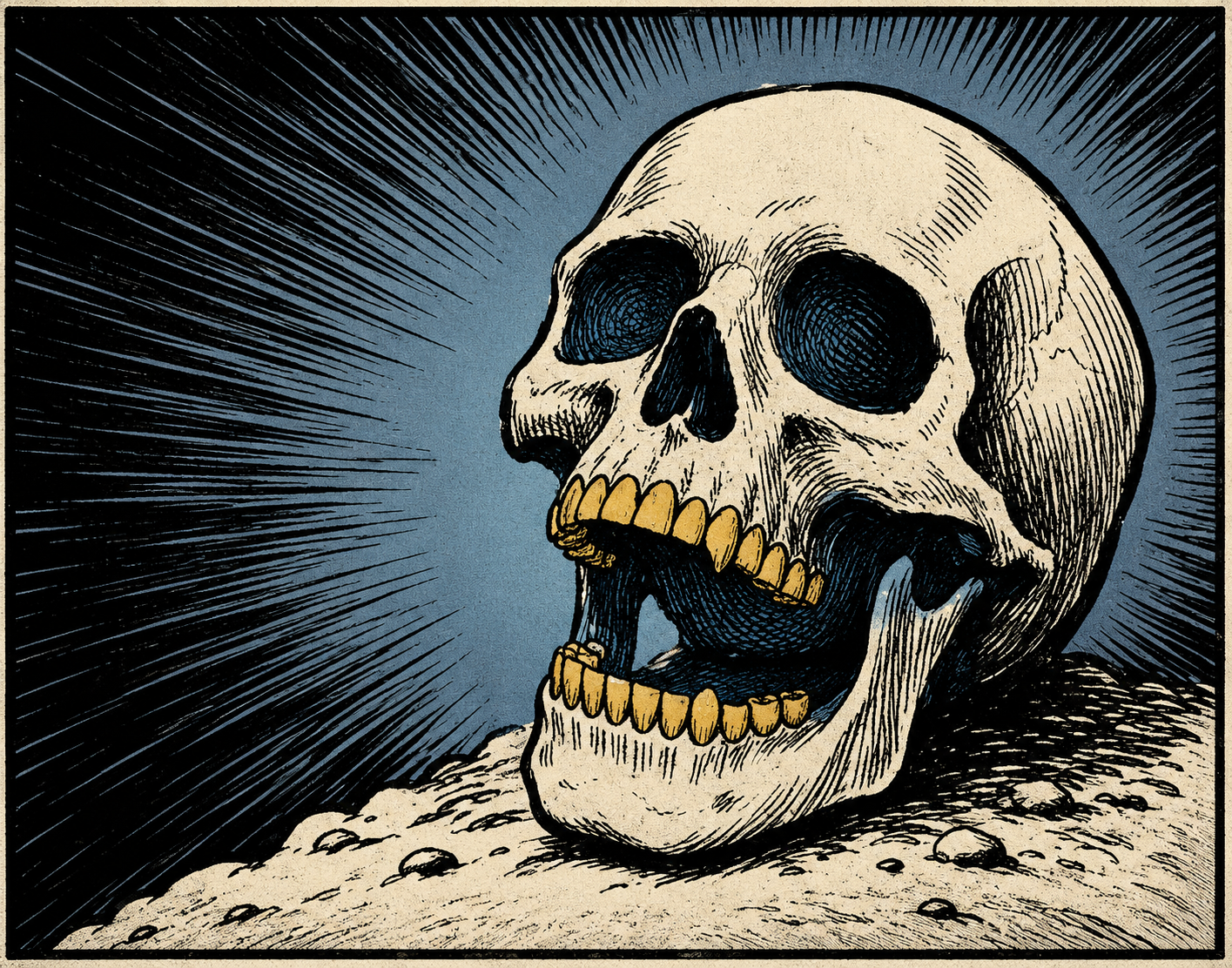       THE TALKING SKULL