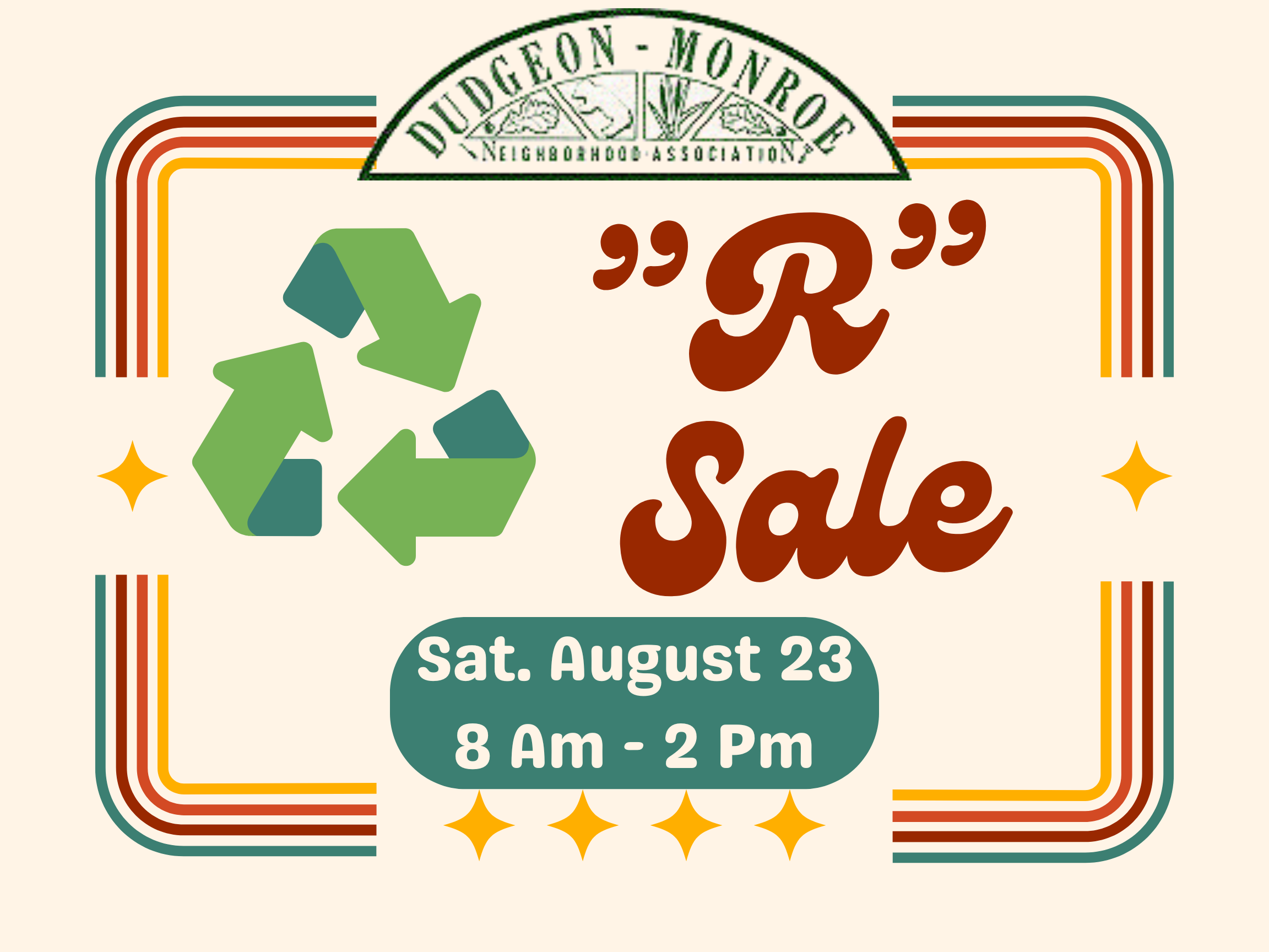 DMNA "R" Sale - Neighborhood Garage Sale