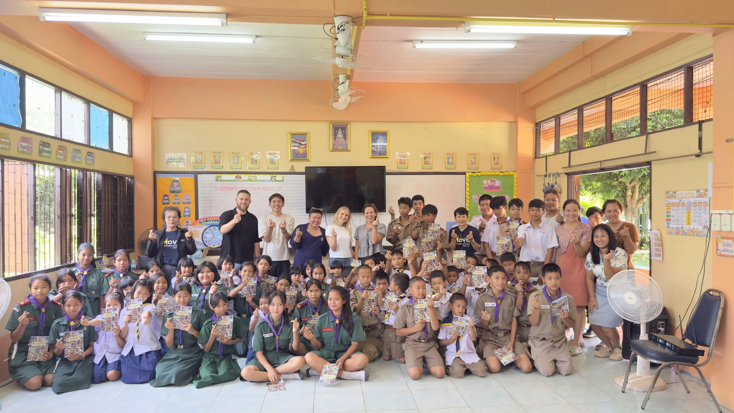 School campaigns - we bring the gospel to schools and provide them with gospel resources from One Hope. 