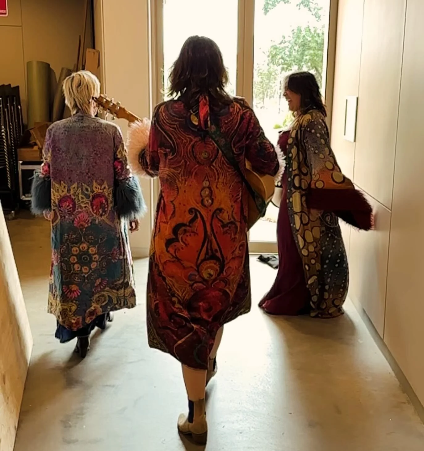 One last pic from today&rsquo;s lovely gig here in Cowes&hellip; &ldquo;so happy to have worn my kimonos with this magical trio for the first time&rdquo; Soooooooo rock n roll!!! Thankyou @kristierowe_artist for having brought them to Sydney. I love 