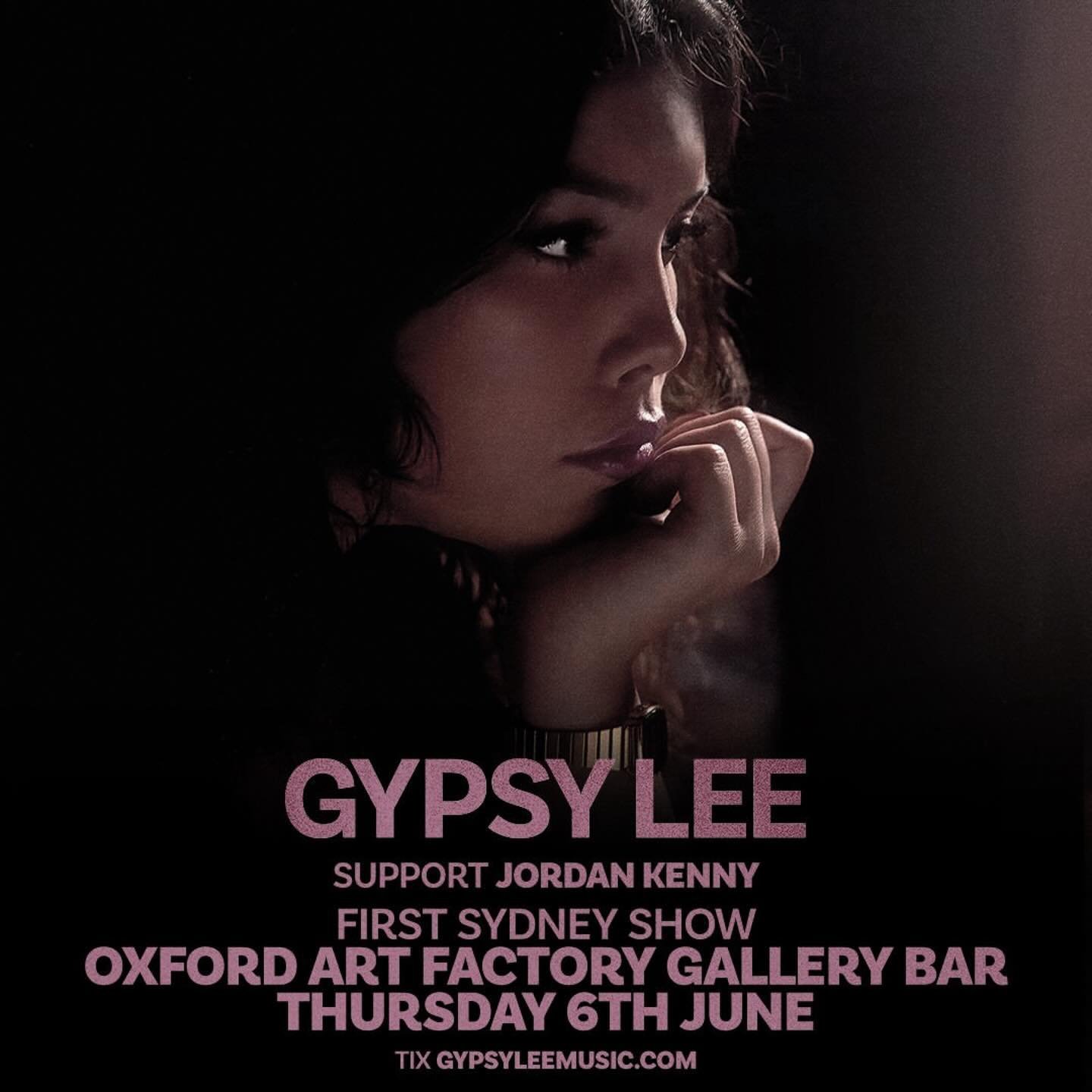 Yaaay more gigs for the baby diva!!!!!! Soooooo excited :) Go G 🩶 

#Repost @theoxfordartfactory
・・・
⚠️ JUST ANNOUNCED ⚠️ ⁠
⁠
@_gypsylee_ is performing her first ever Sydney show at the Gallery Bar on June 6, supported by @jordan_and_the_kenny!⁠
⁠
T
