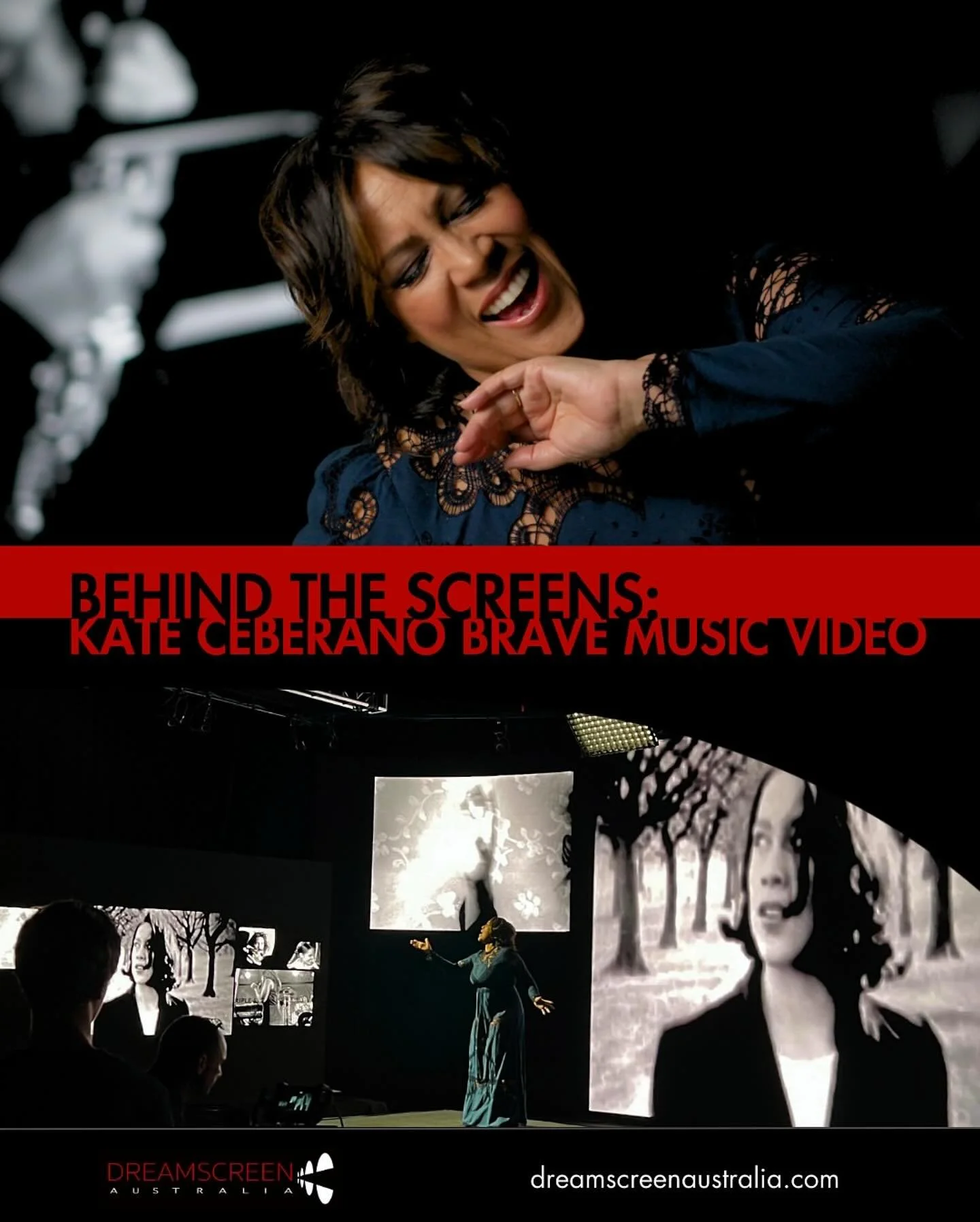 A shoutout to my clever mate Clayton Jacobson &amp; his team at Dreamscreen, they delivered the imagery of my dreams for this epic version of BRAVE with @melbournesymphonyorchestra Thankyou ❤️ 

#Repost @dreamscreenaustralia
・・・
BEHIND THE SCREENS: K