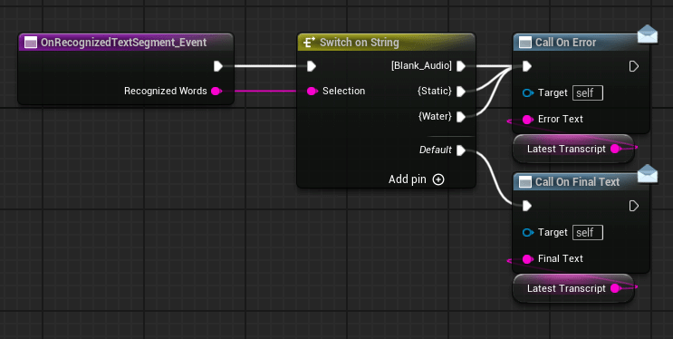 Blank audio detection