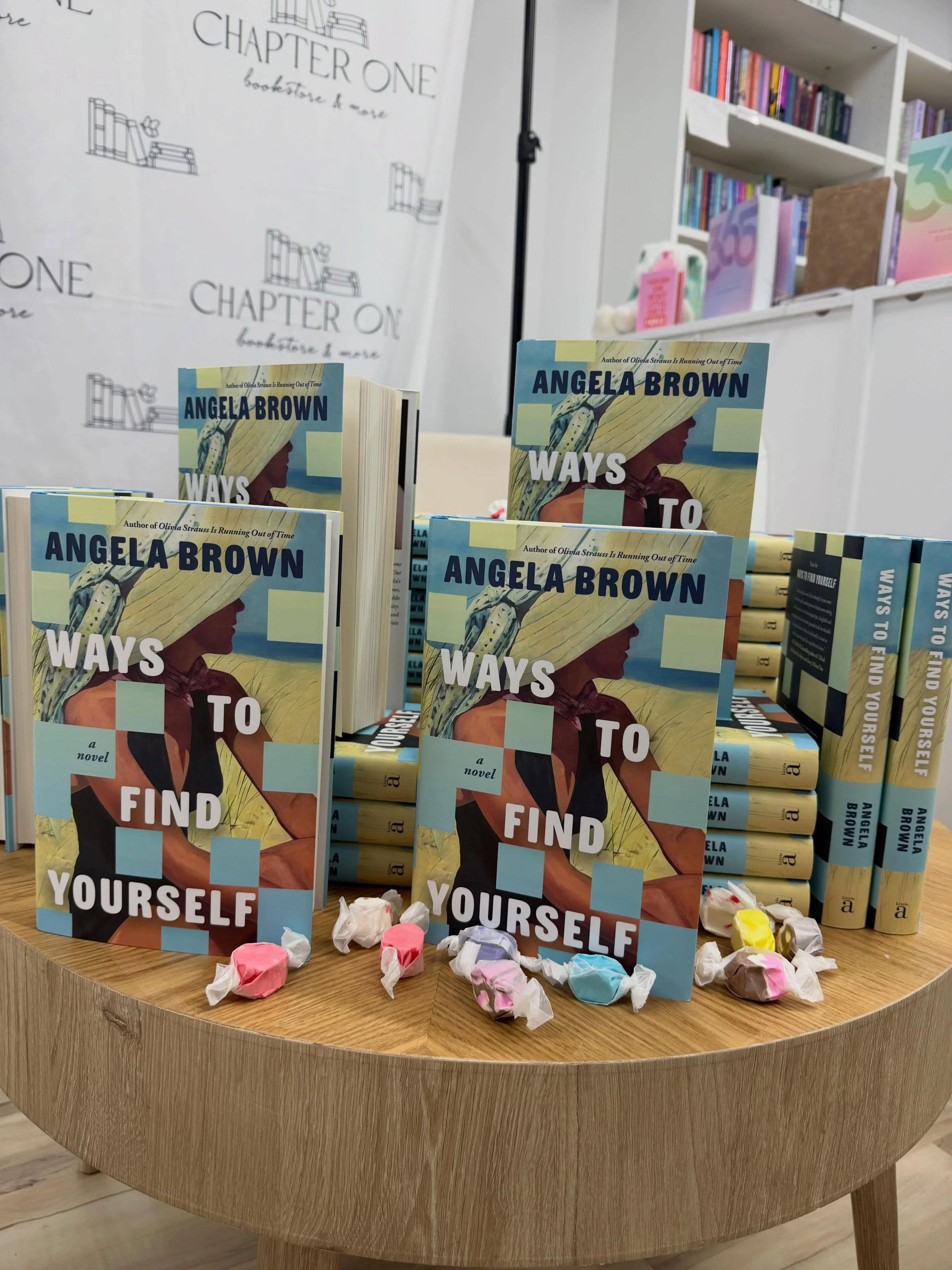 Thanks so much to everyone who came out last night to help celebrate WAYS TO FIND YOURSELF. In a shock to no one, I managed to leave without a single picture of me posing with my book or signing a book or anything like that. However, I DID remember t