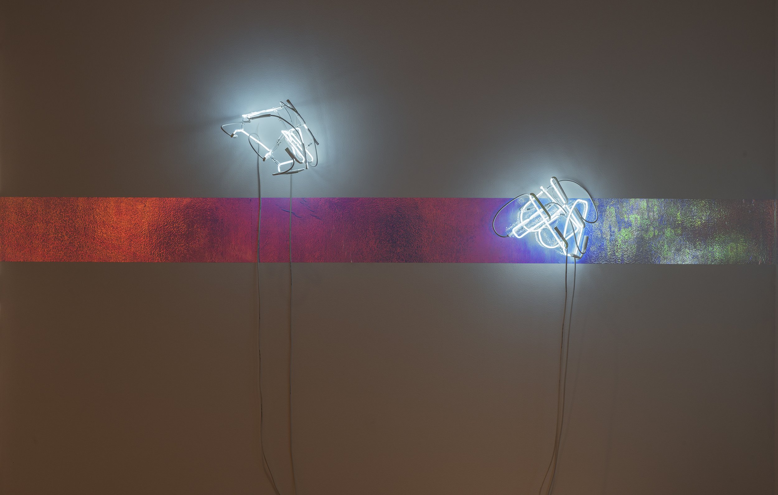 Lorem ipsum, installation view, 2025, photo courtesy of Canberra Contemporary, Alexander Boynes and Benjamin Shingles. Photo credit Brenton McGeachie