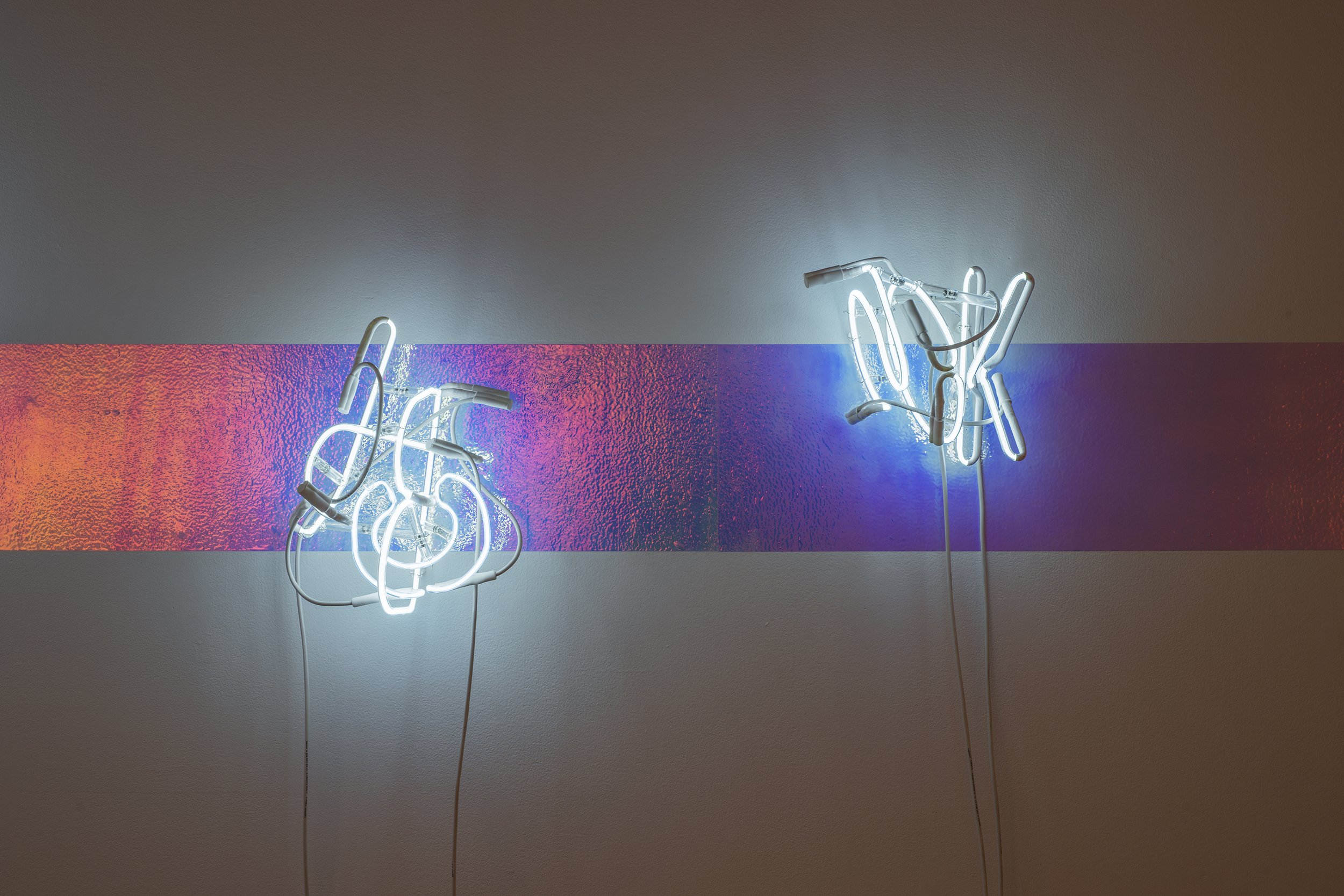 Lorem ipsum, installation view, 2025, photo courtesy of Canberra Contemporary, Alexander Boynes and Benjamin Shingles. Photo credit Brenton McGeachie