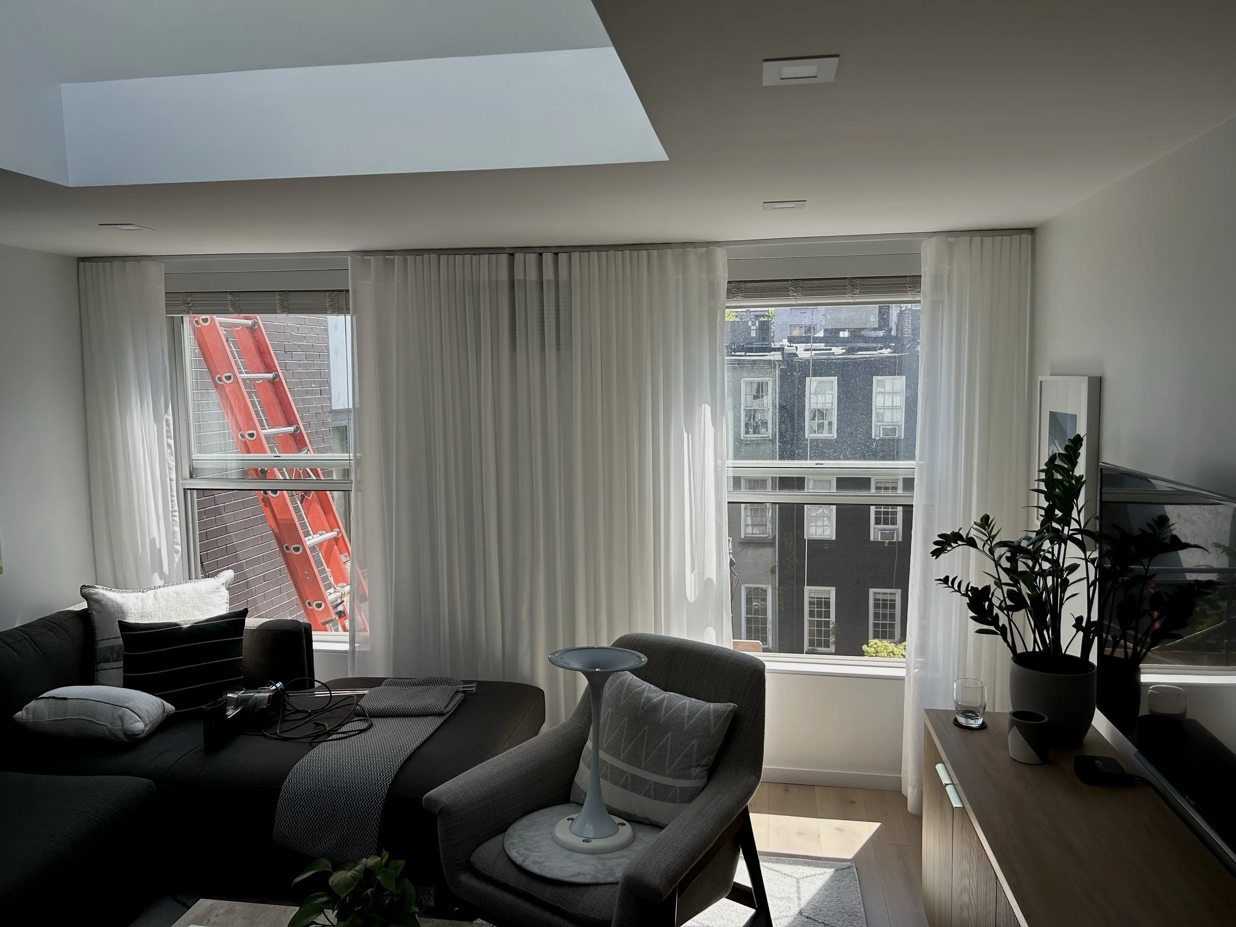 Sheer curtains NYC – elegant, modern, and affordable window treatments for homes and offices. High-end, custom sheer drapes provide soft light filtration privacy and a sophisticated touch, enhancing any NYC interior with a breezy and stylish ambiance