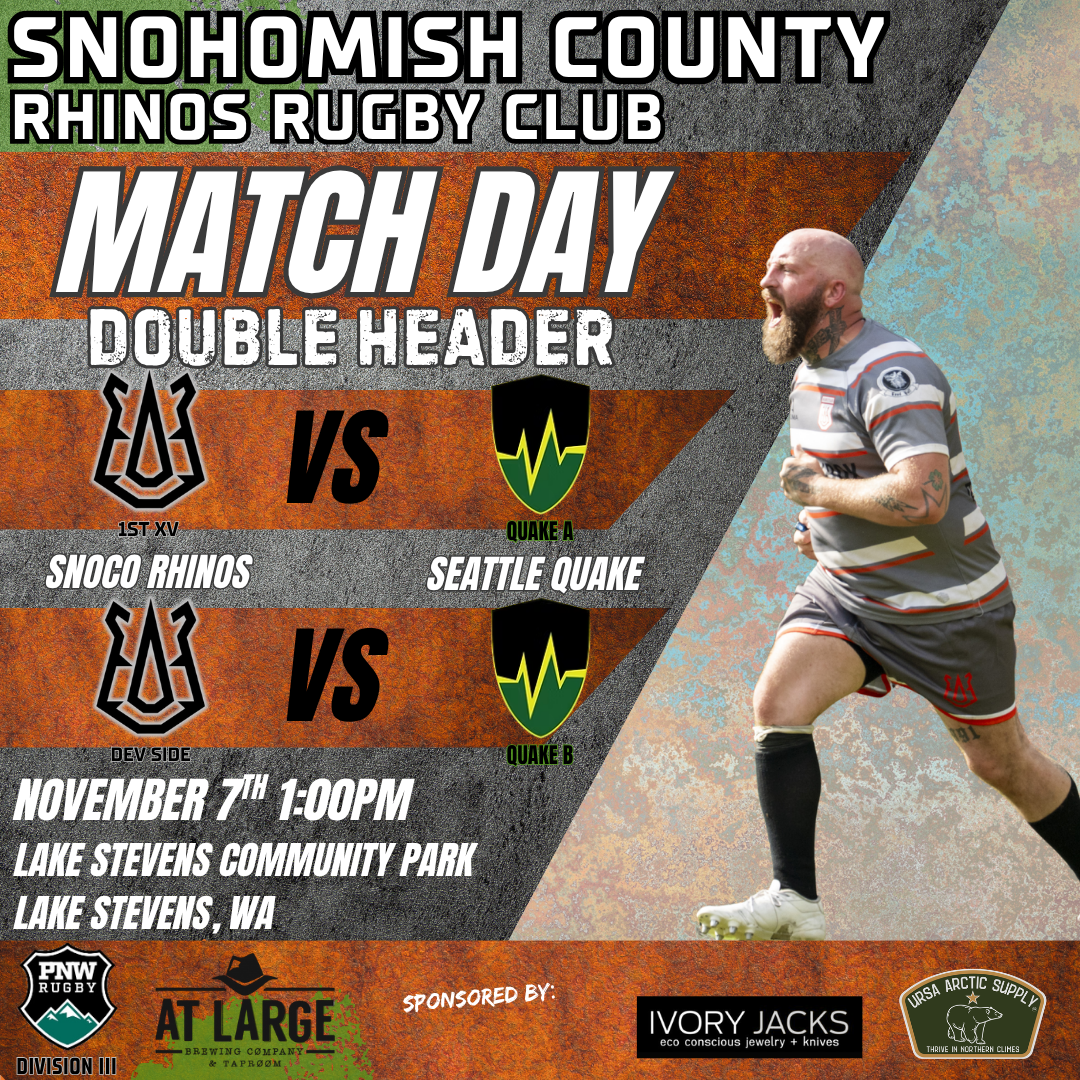 PNW D3 League Match Day and Rhinos Devs Double Header