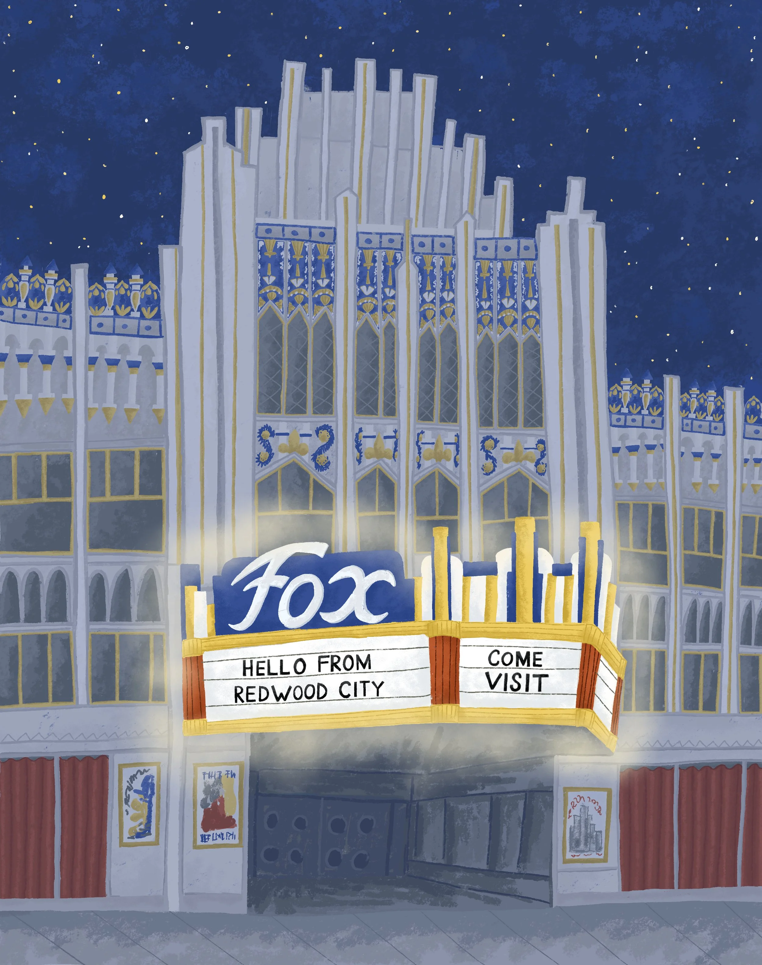 Fox Theatre in Redwood City