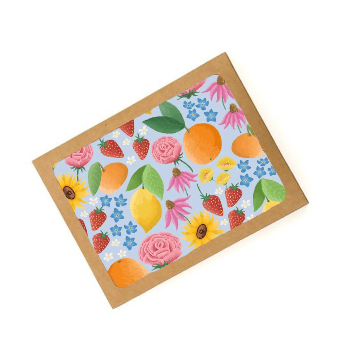Summer Fruit Pattern | Boxed Set of 6