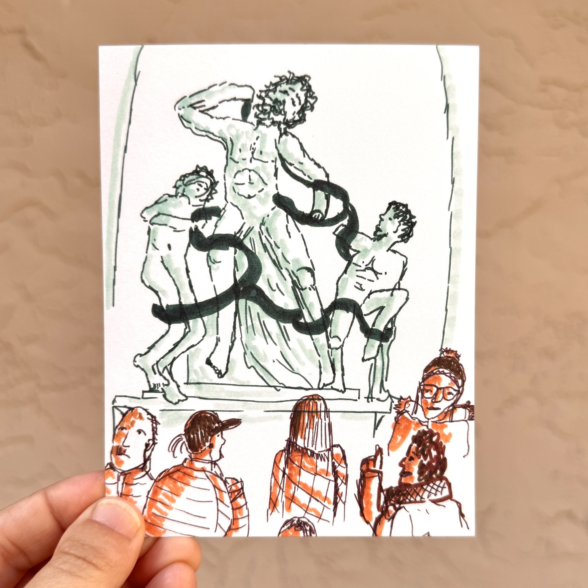 Laocoon and his Sons Postcard