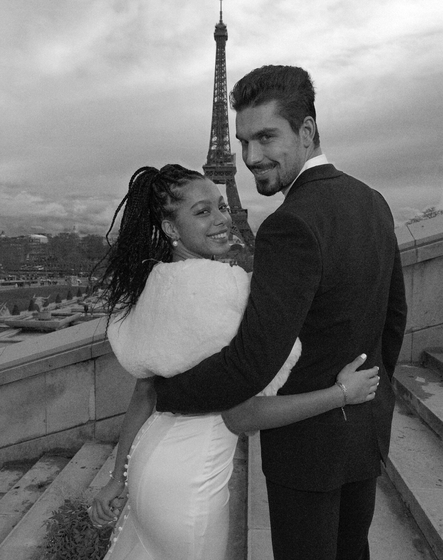 &quot;Saying &quot;I do&quot; at the top of the world 🌍 The Eiffel Tower, an international destination for brides to celebrate love, stands tall at 324 meters (1,063 feet). It's history and unparalleled views make it the perfect spot for a wedding p