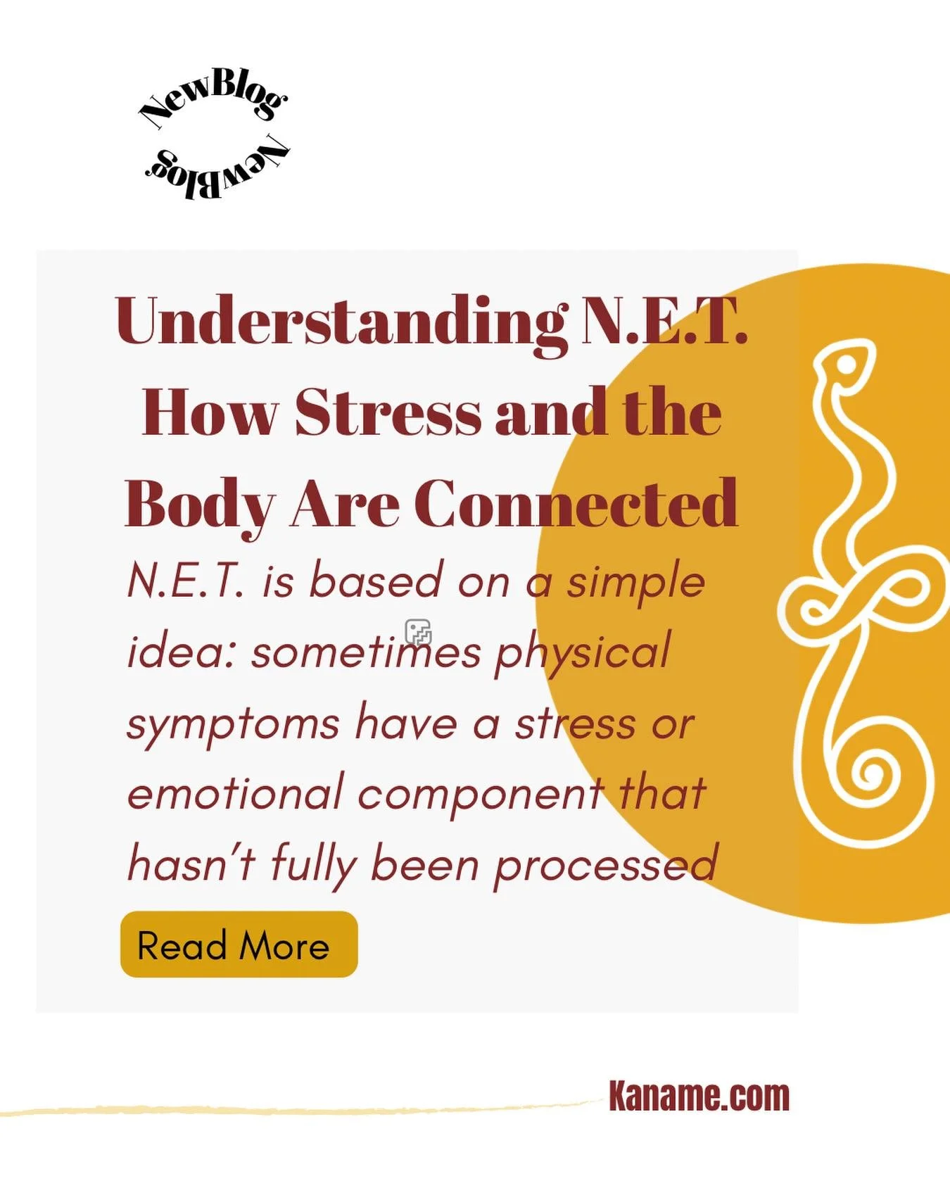N.E.T. can be supportive for patients who:

Have been experiencing symptoms for a long time

Feel like they&rsquo;ve tried many things, but nothing is fully resolving

Notice patterns in their symptoms that don&rsquo;t always make physical sense

Dr.