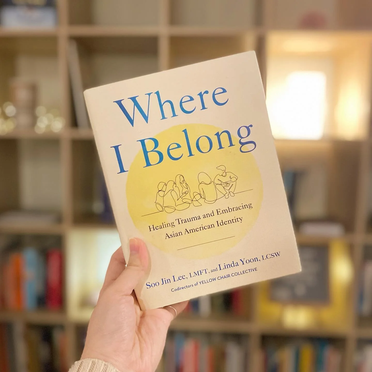 So excited to read &ldquo;Where I Belong&rdquo;, by the directors of @yellowchaircollective! Thank you for giving the Asian community a voice in the mental health world and for the amazing and meaningful work you do! 📖💛🤍🤎
