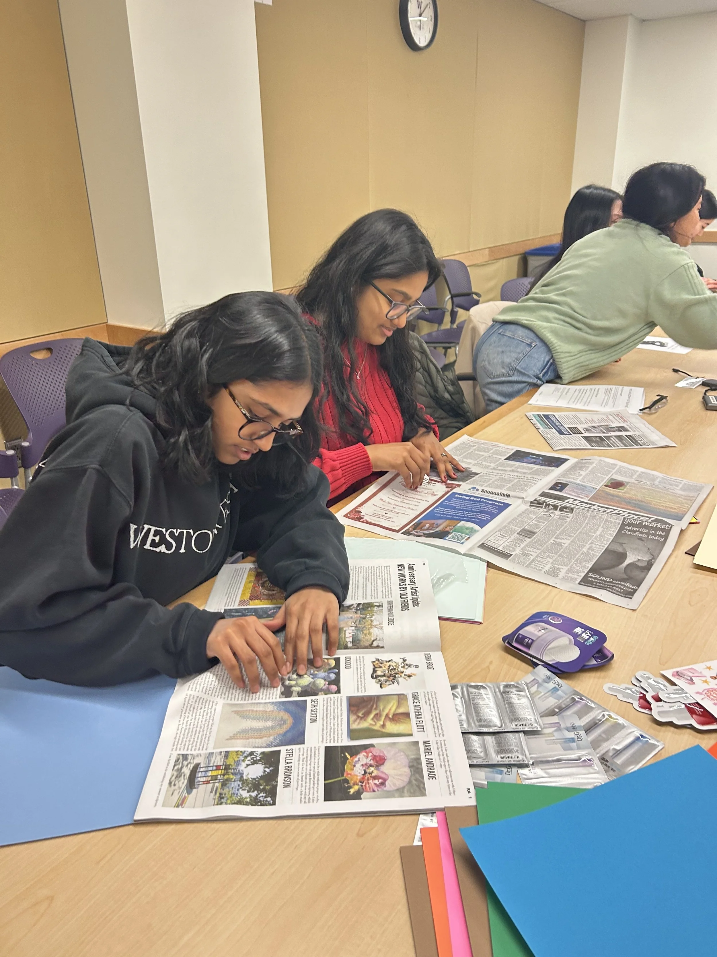 FAUNA and AAMH Burnout and Vision Board Collage event photos