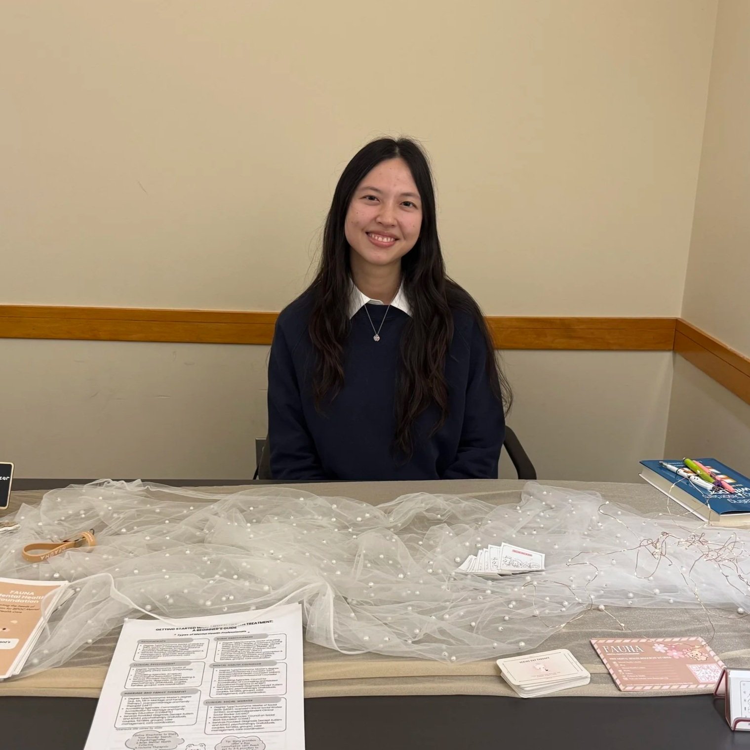 FAUNA table at the Bellevue Library Community Court Resource Center