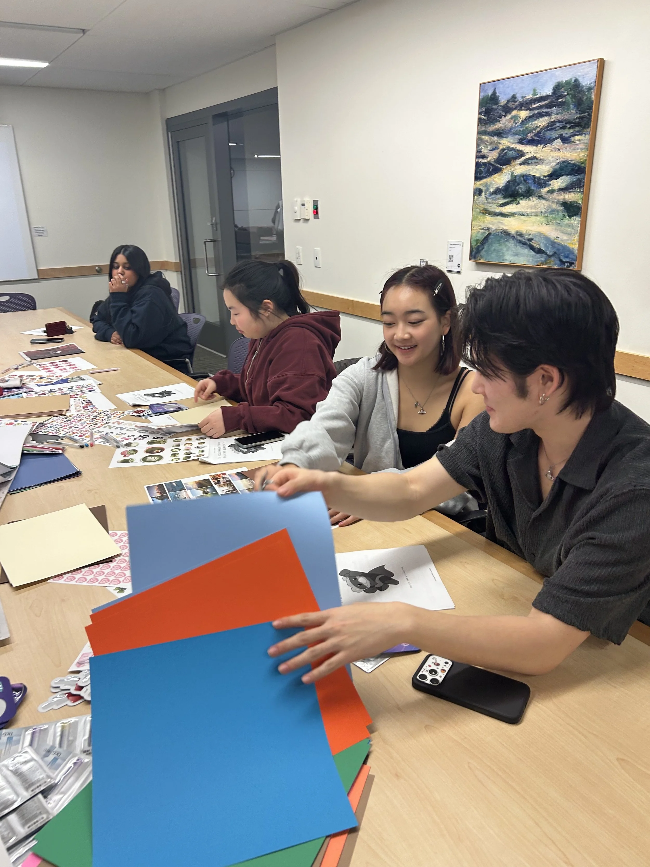 FAUNA and AAMH Burnout and Vision Board Collage event photos