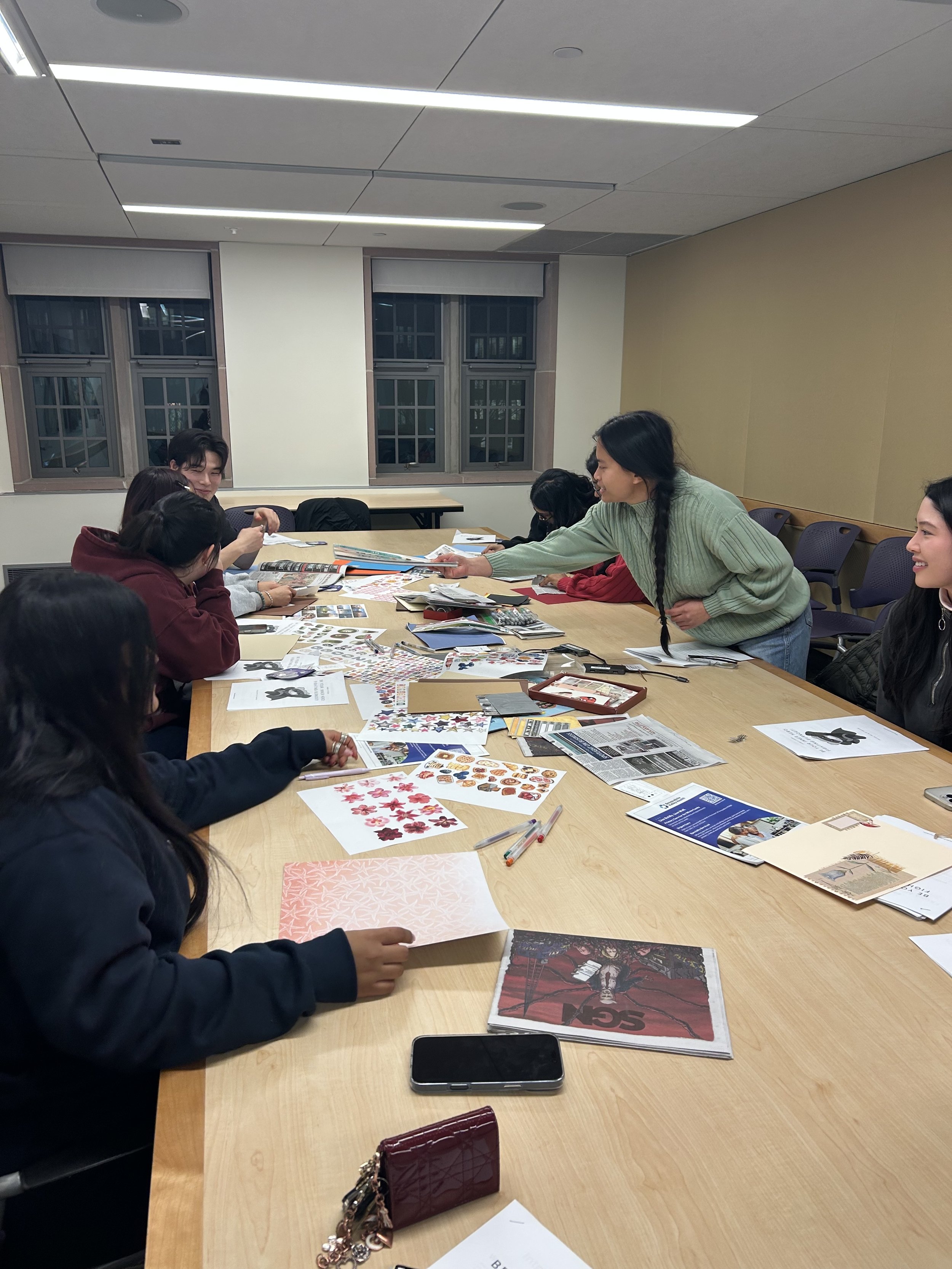 FAUNA and AAMH Burnout and Vision Board Collage event photos