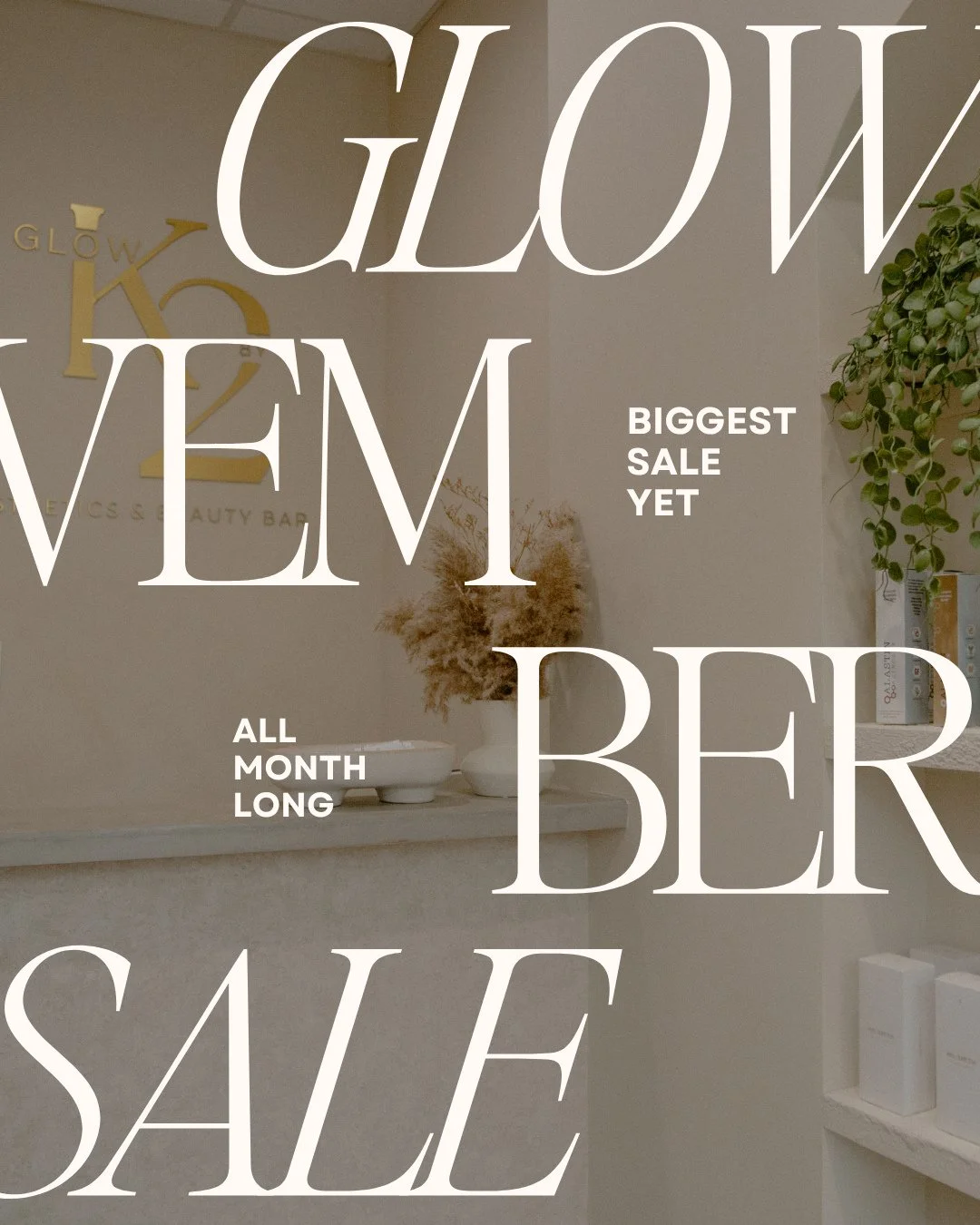 It&rsquo;s officially ✨ Glowvember ✨ and our biggest sale of the year! ⁠
⁠
We&rsquo;ve packed this month with incredible deals on your favorite treatments and services just in time to get your glow on before the holidays. 💉🎁⁠
⁠
Glowvember Deals:⁠
?