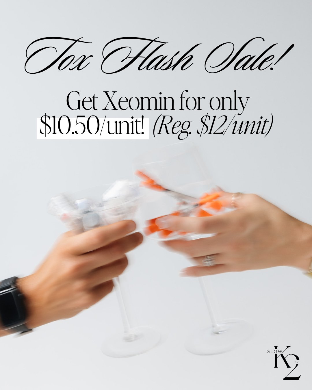 We are running a flash sale this week on Xeomin for only $10.50/unit (Reg. $12)! If you're due for tox, book your appointment &amp; come see us! 💉⁠
⁠
Kenzie has availability on Thursday, Jan. 22! 🚨 Sale available while supplies last. Call with any 