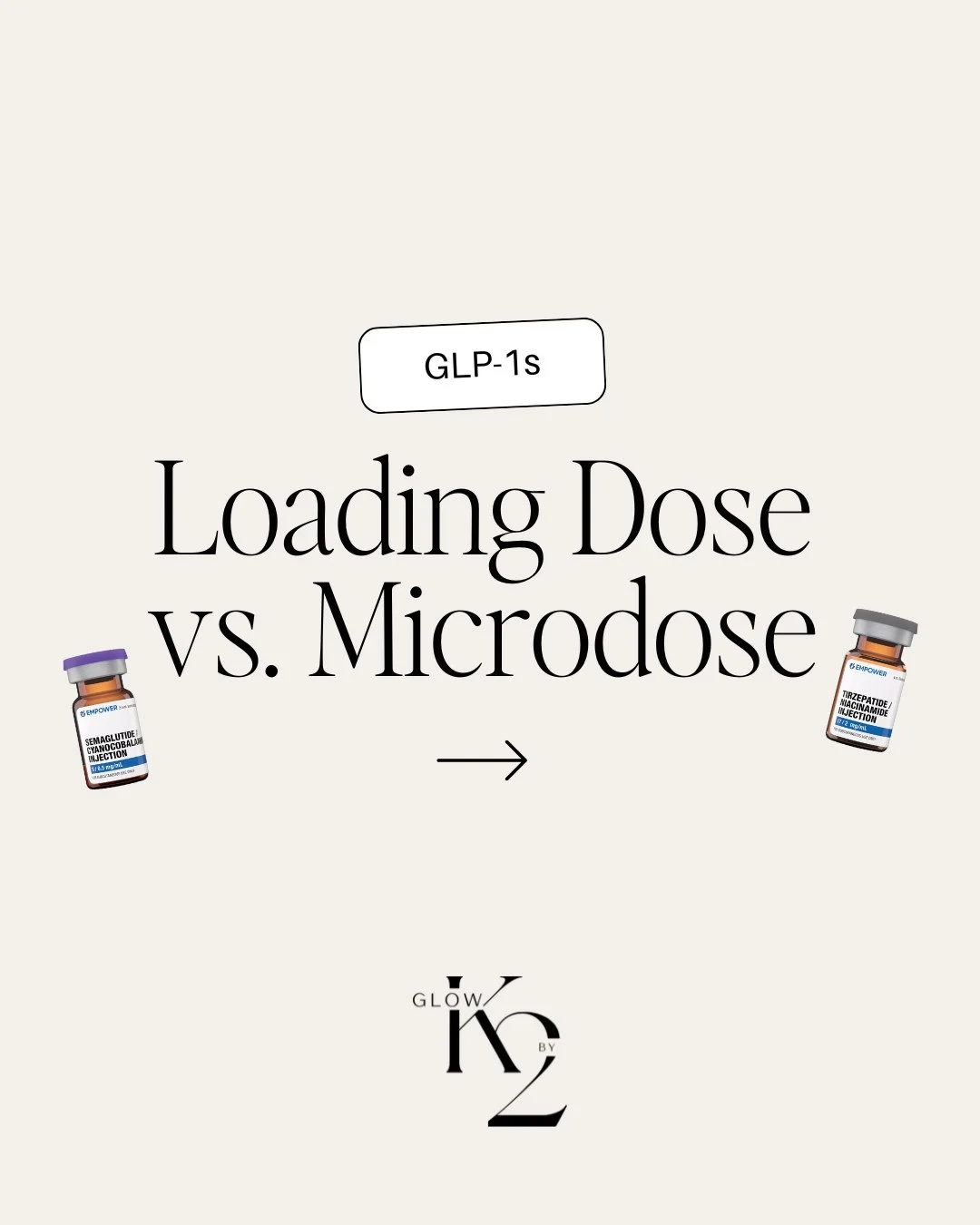 You've heard about GLP-1s, but have you discovered the many benefits of microdosing this powerful peptide? ⚡️ Read through this post for more information! ⁠
⁠
Microdose Pricing: ⁠
Semaglutide: $69 (0.125 mg-0.25 mg) ⁠
Tirzepatide: $115 (1 mg-2.5 mg)⁠