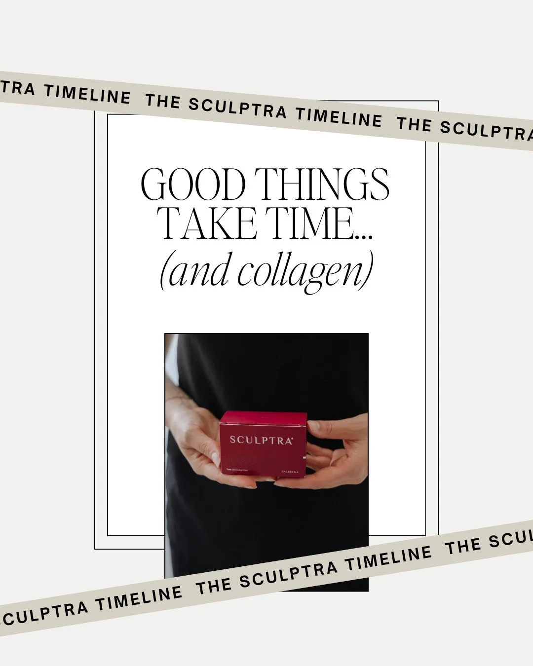 The Sculptra Timeline ⏳ ⁠
⁠
Here&rsquo;s what to expect:⁠
⁠
Week 1 &rarr; Swelling fades, you&rsquo;ll look like your pre-treatment self again.⁠
Weeks 4&ndash;6 &rarr; Collagen production kicks in. Hello smoother, plumper skin.⁠
Months 2&ndash;3 &rar