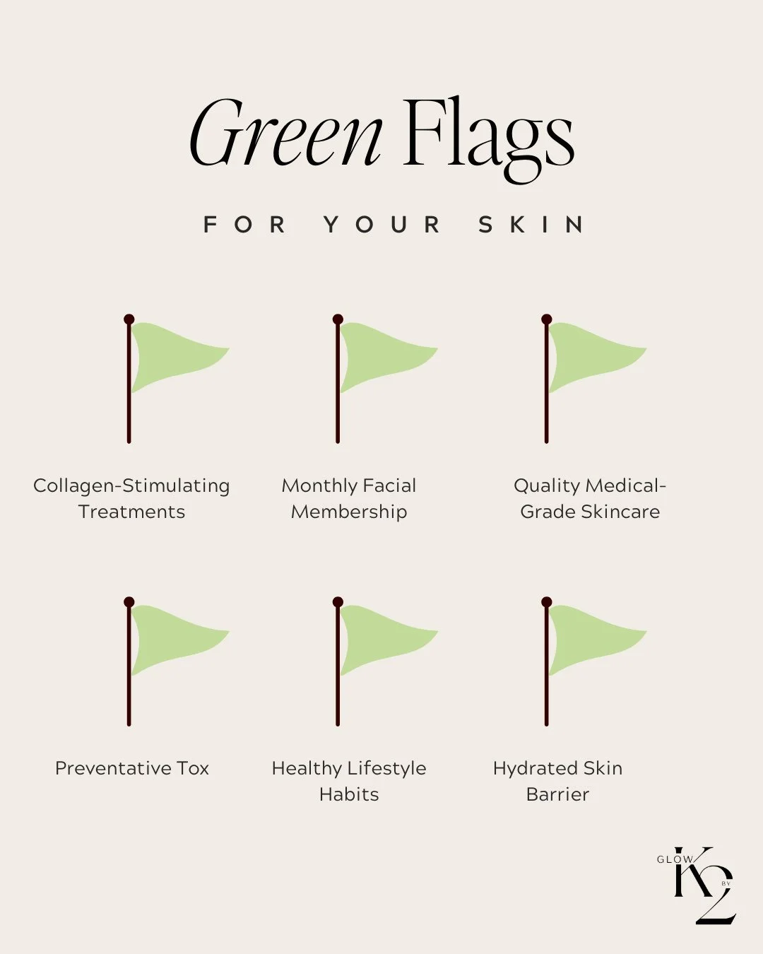 Green flags for your skin! 🍀 Happy St. Patrick's Day from the Glow girls! ✨️⁠
⁠
📍 4024 Shelbyville Rd, Louisville, KY 40207⁠
📞 (502) 420-8330⁠
📧 contactus@glowbyk2aesthetics.com⁠
💻️ glowbyk2.com⁠
⁠
#medspa #louisvillemedspa #louisvilleky #skinca
