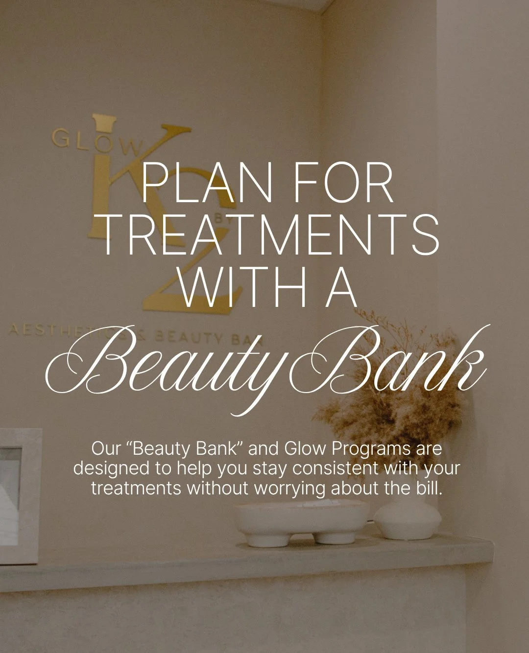 Want a smarter way to budget for your favorite treatments, skincare, and flash sales? Meet your skin investment hack: the Beauty Bank. 🤍⁠
⁠
With our Beauty Bank, you can choose a monthly amount that works for you and build up a balance to use toward