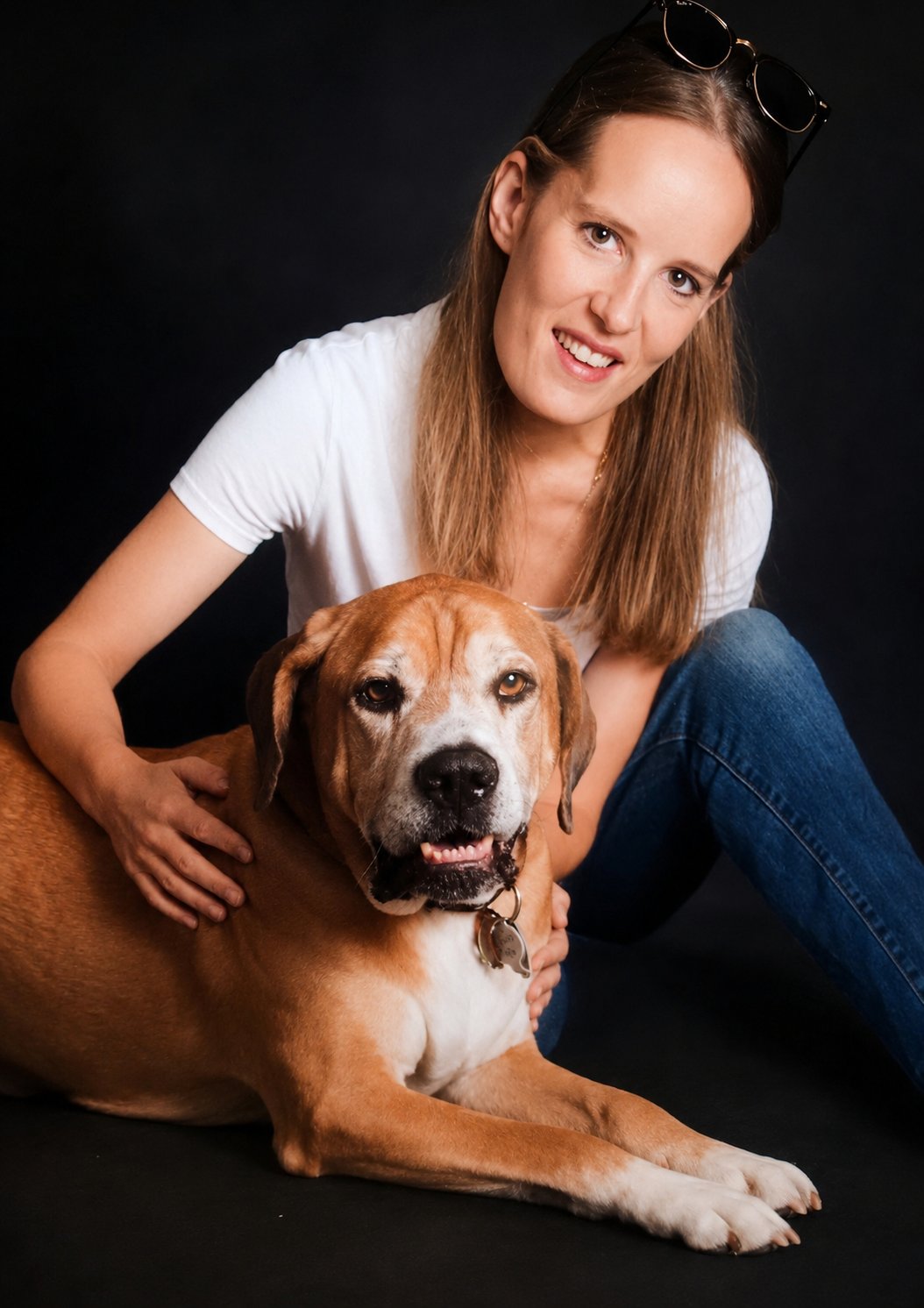 Dog trainer with her dog in Adelaide