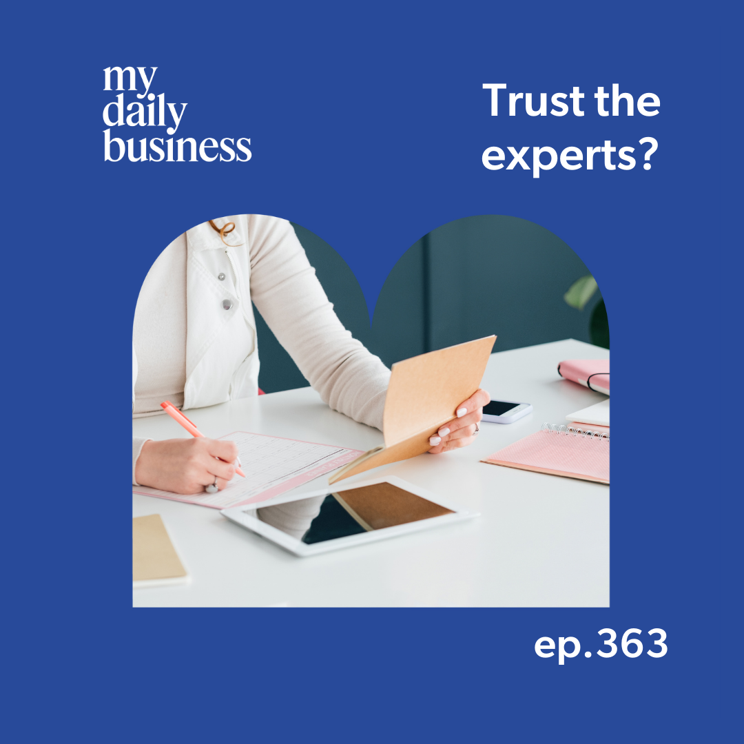 Episode 363: Trust the experts?