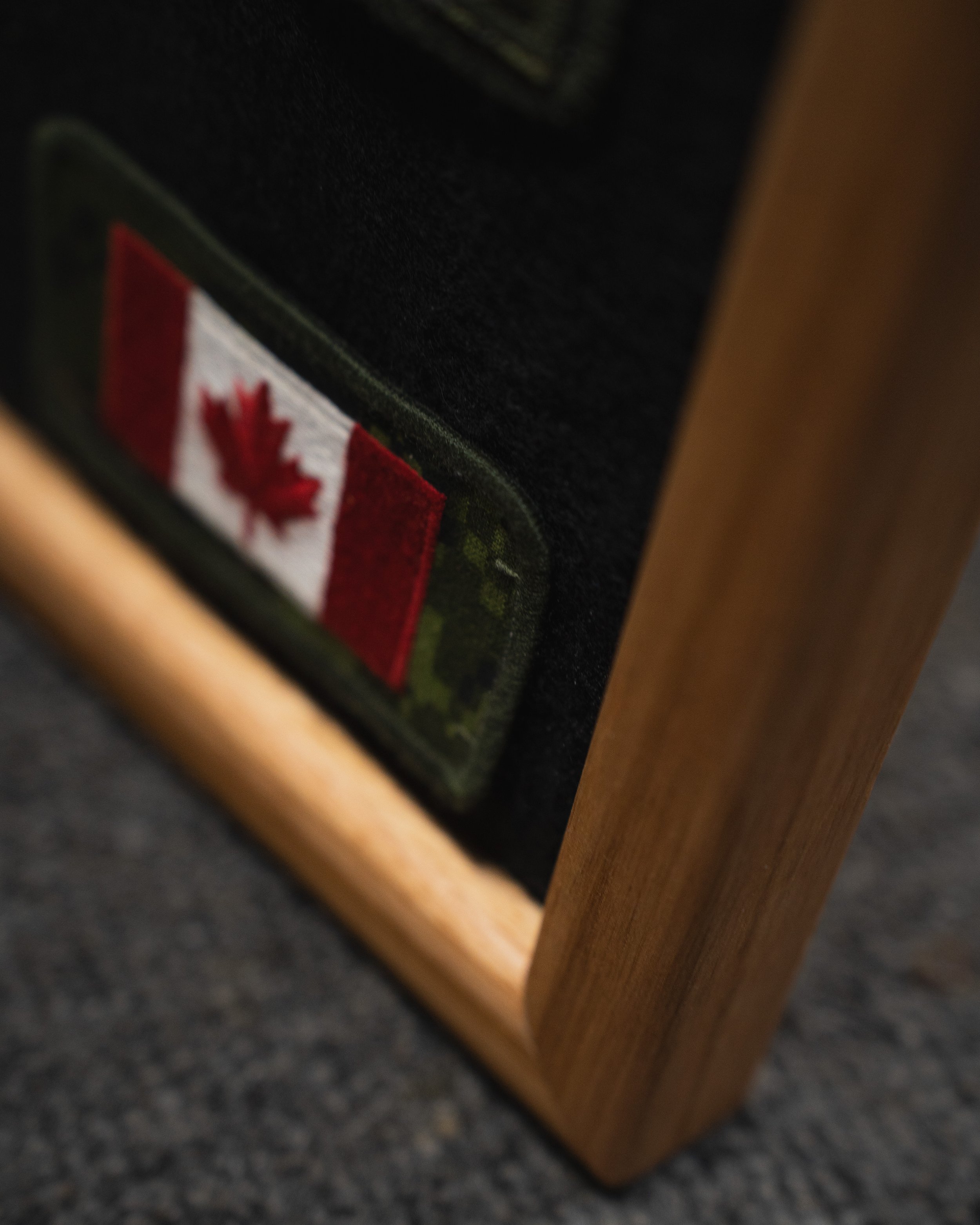 Military Patch Display