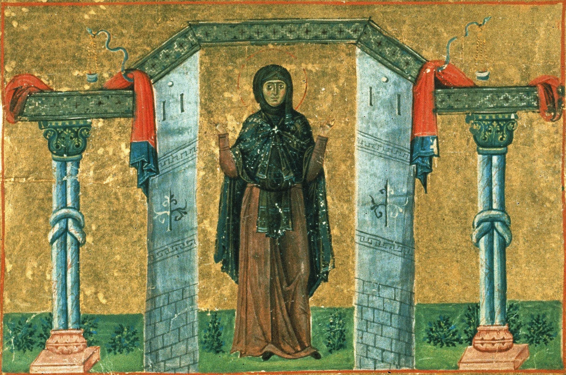 Diciembre: santa Melania la Joven y san Piniano