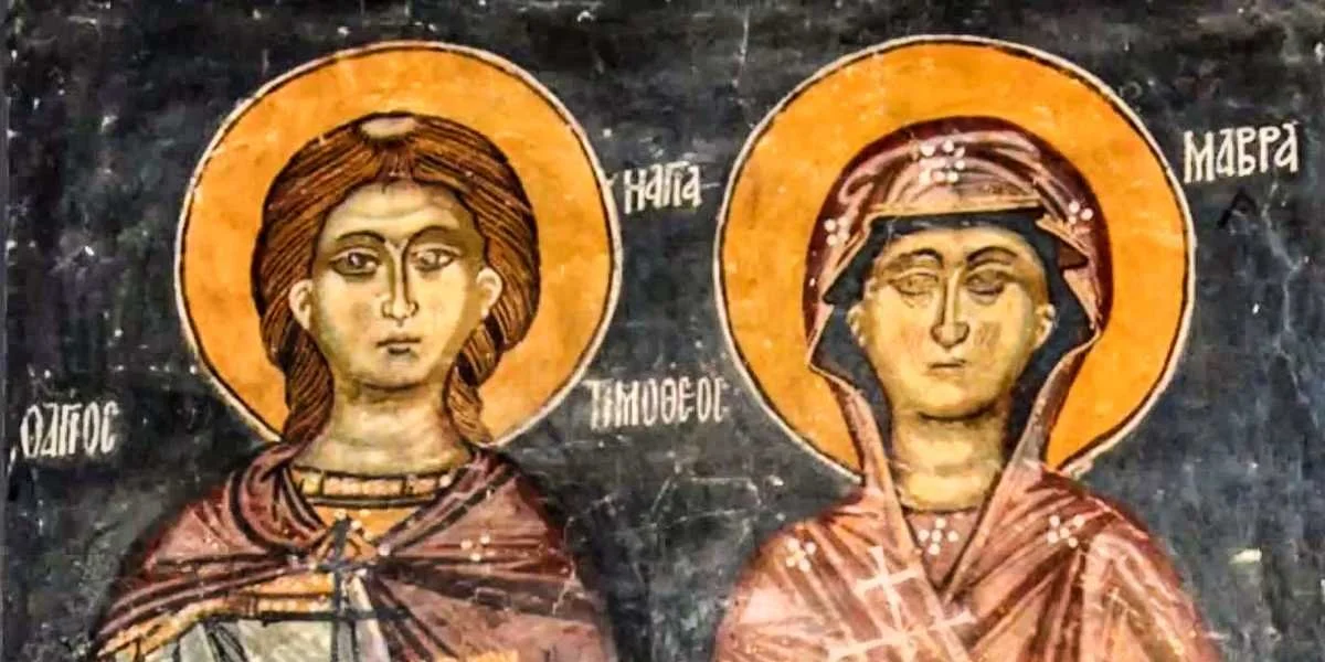 Mayo: san Timoteo y santa Maura