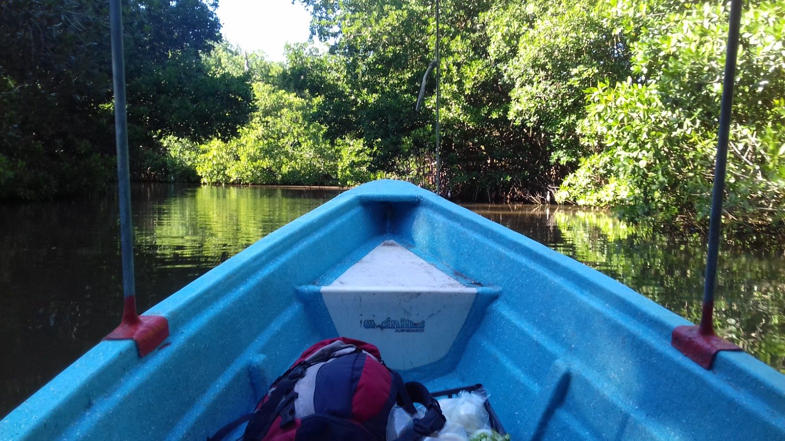 Anreise nach Laguna de Chacahua: Mit dem Boot durch die Lagunen 