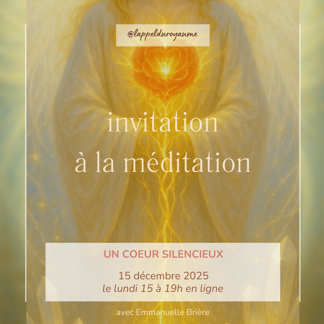 MÉDITATION DU LUNDI