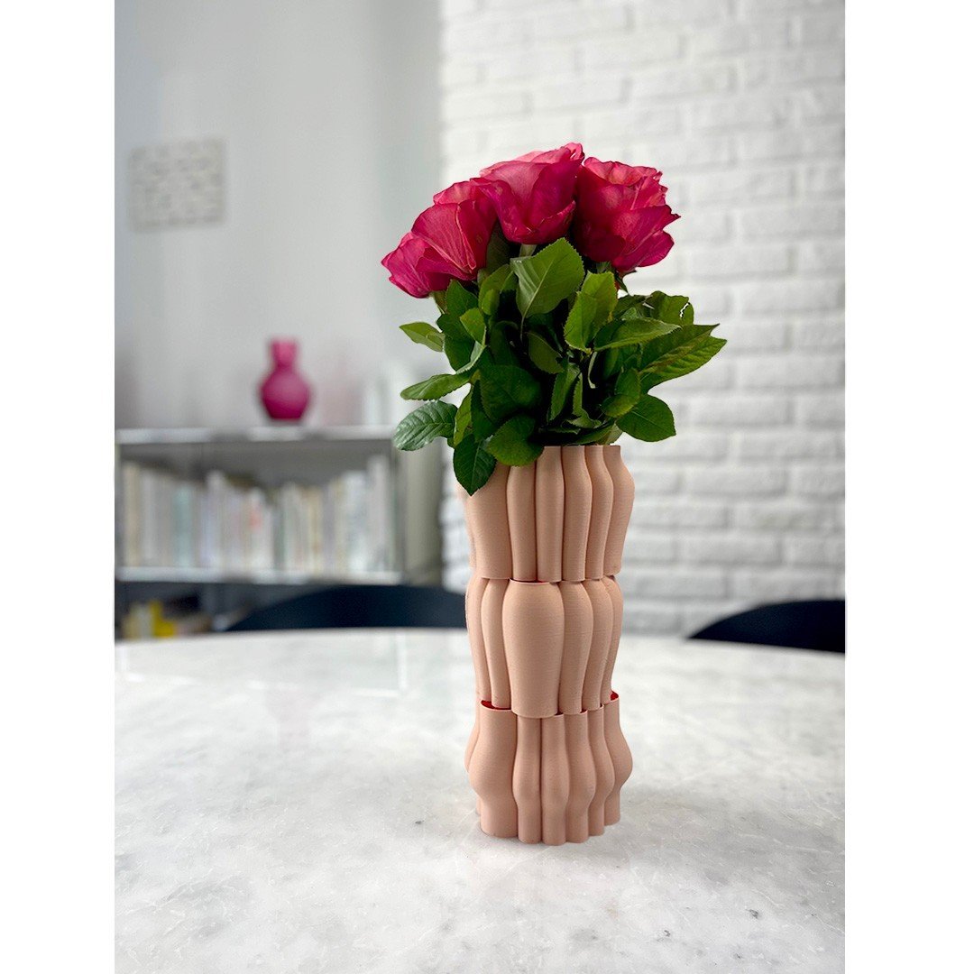 We will show the first RoVas (Mega) in the Isola Design District at &quot;Is One Life Enough?&quot; during Milan Design Week 2024. And we start now building up from the smallest version, RoVas Mini.⁠
⁠
RoVas is a family of vases 3D printed from bio-b