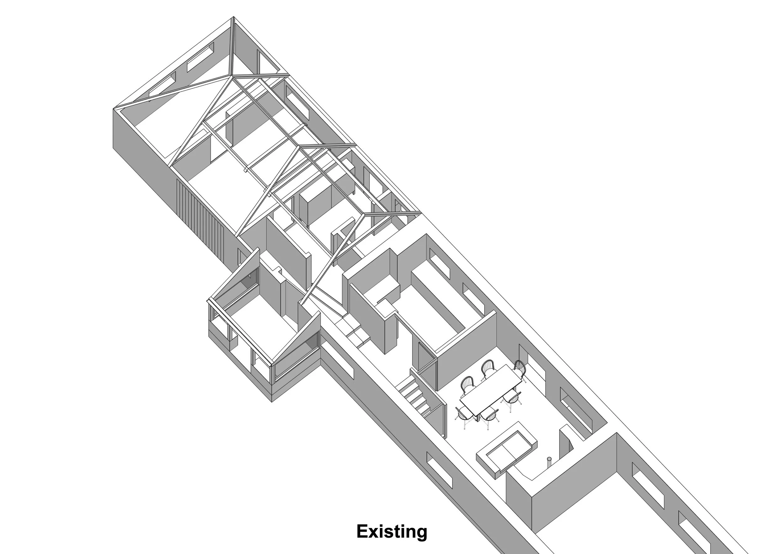 Existing Axonometric View