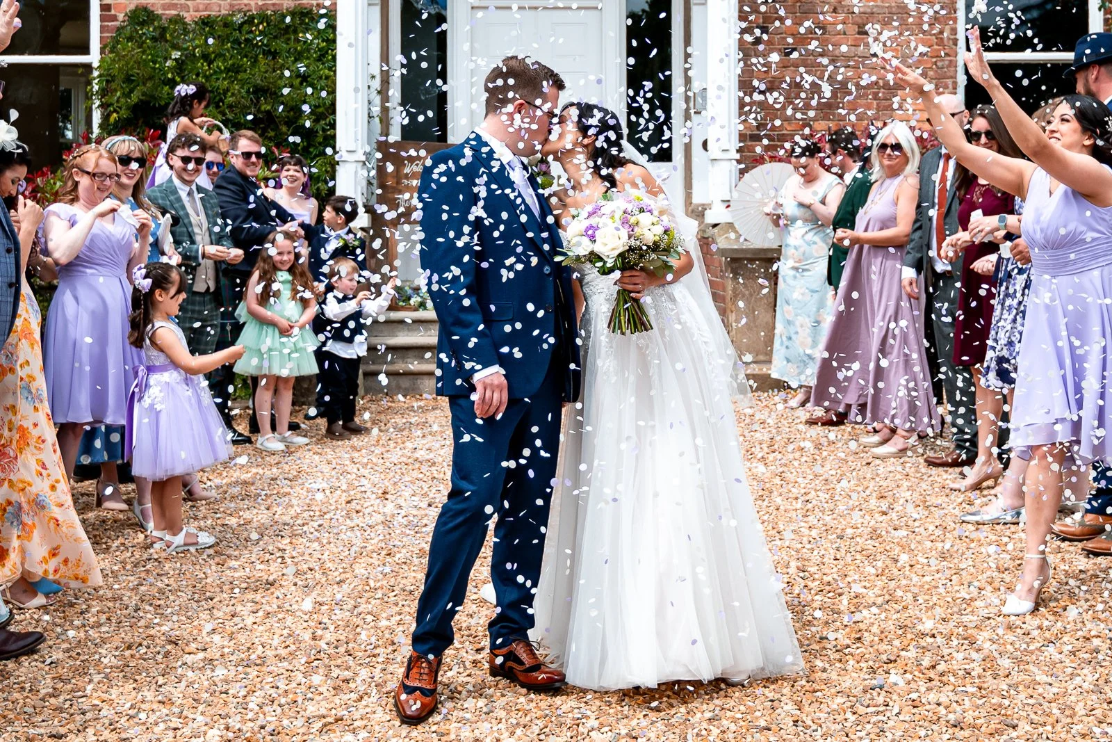 Beautiful Outside Ceremony At Shottle Hall, Derbyshire