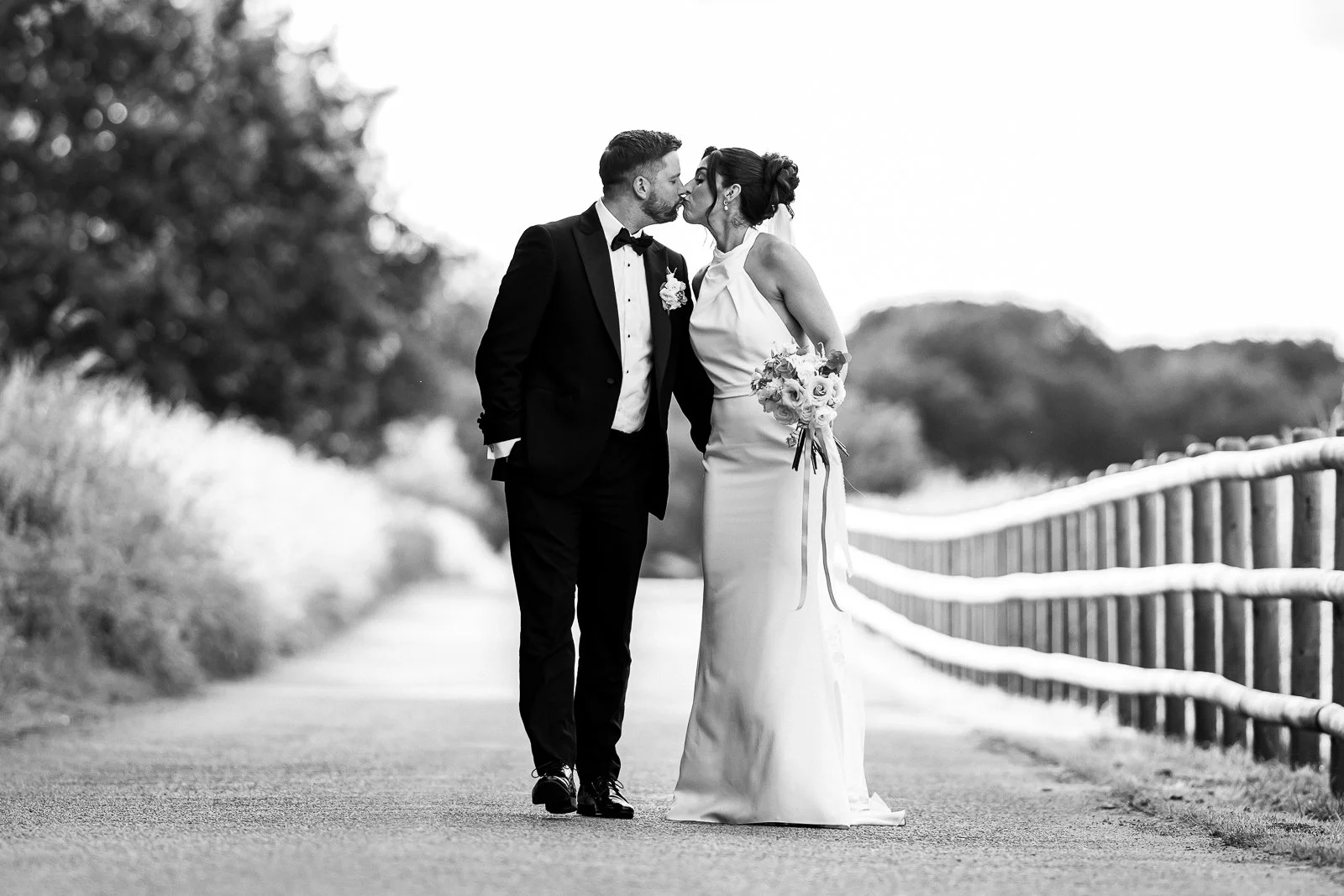 Bride-and-groom-at-whistle-barns-wedding