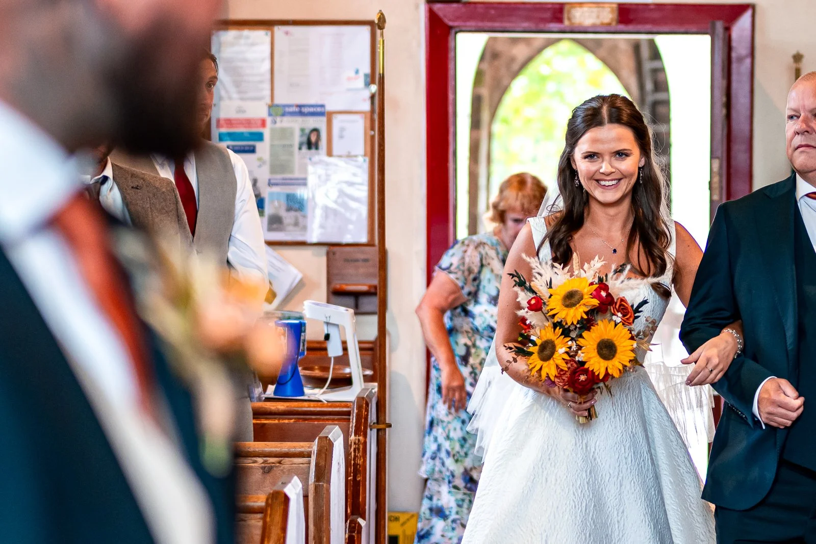 bride-at-leicester-church-wedding