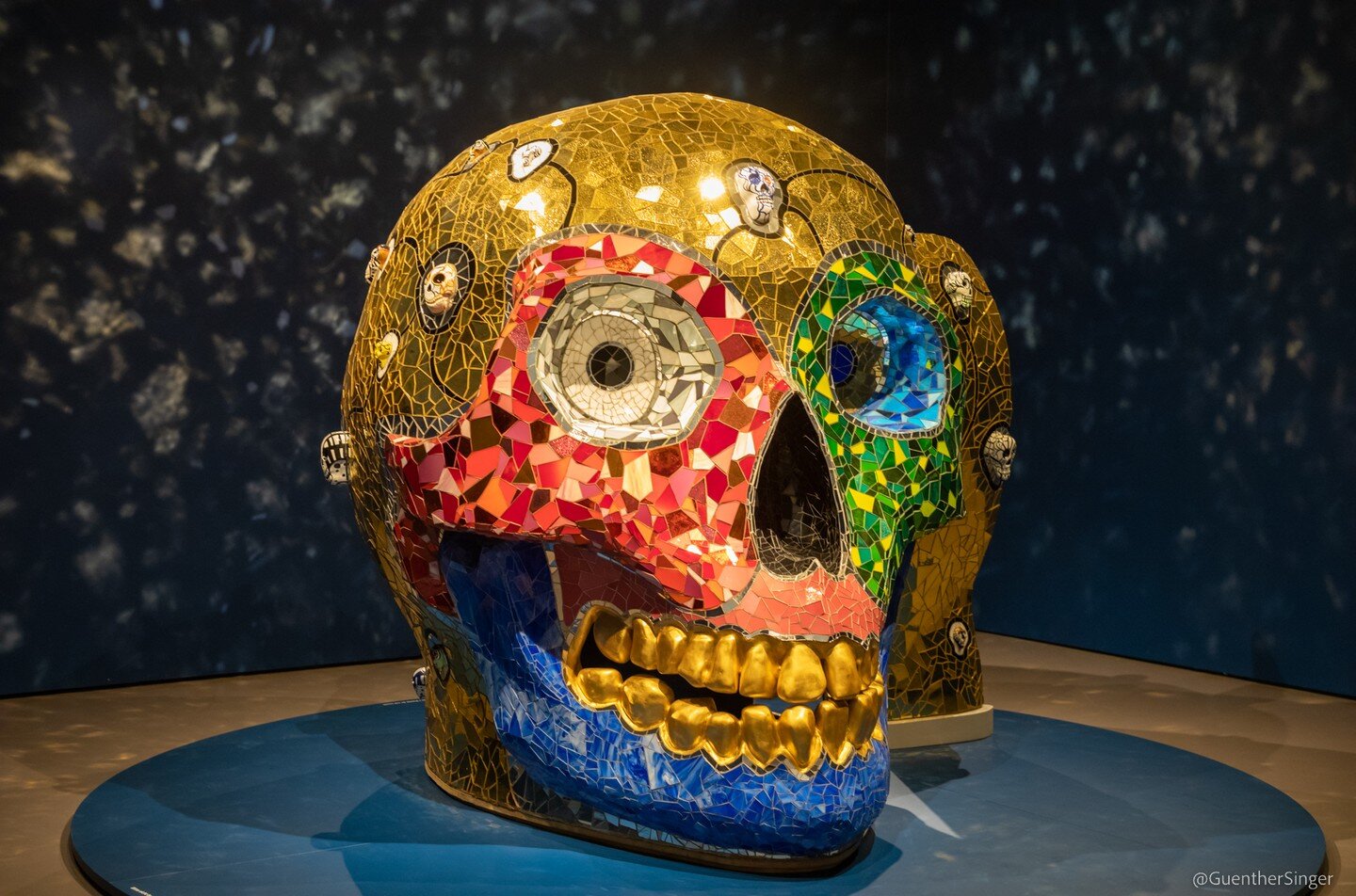 Can you find the Meditation Room? What will you find in it?

Niki De Saint Phalle, Skull Meditation Room, 1990 
The Kunsthaus in Zurich has a special exhibition spanning the artist's life. 

@kunsthauszuerich #nikidesaintphalle #leica #leicasociety #