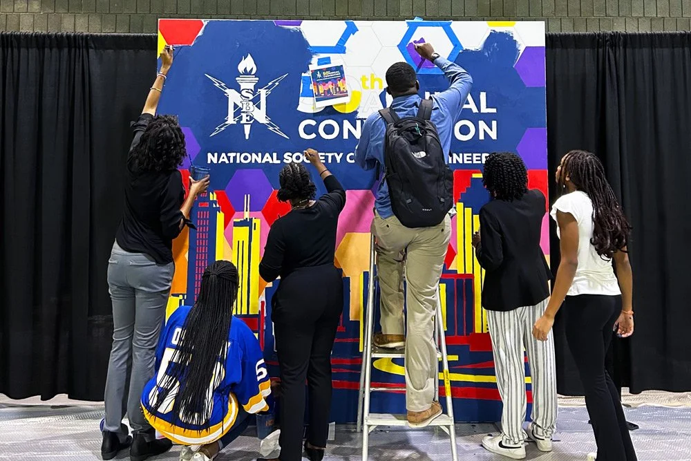  
NSBE Community Art Wall 
