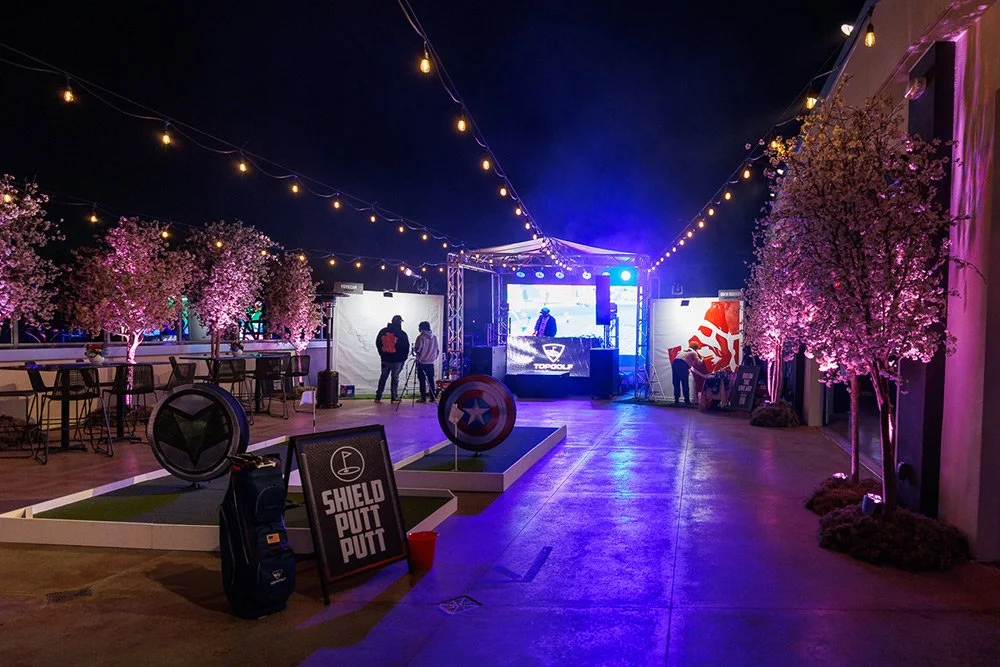  Topgolf x Marvel Brand Activation 