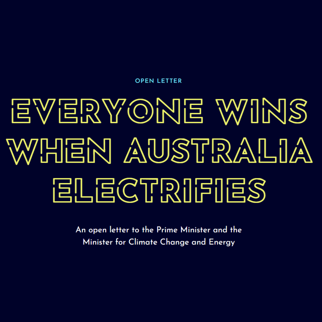 APA joins national advocacy campaign to Electrify Australia