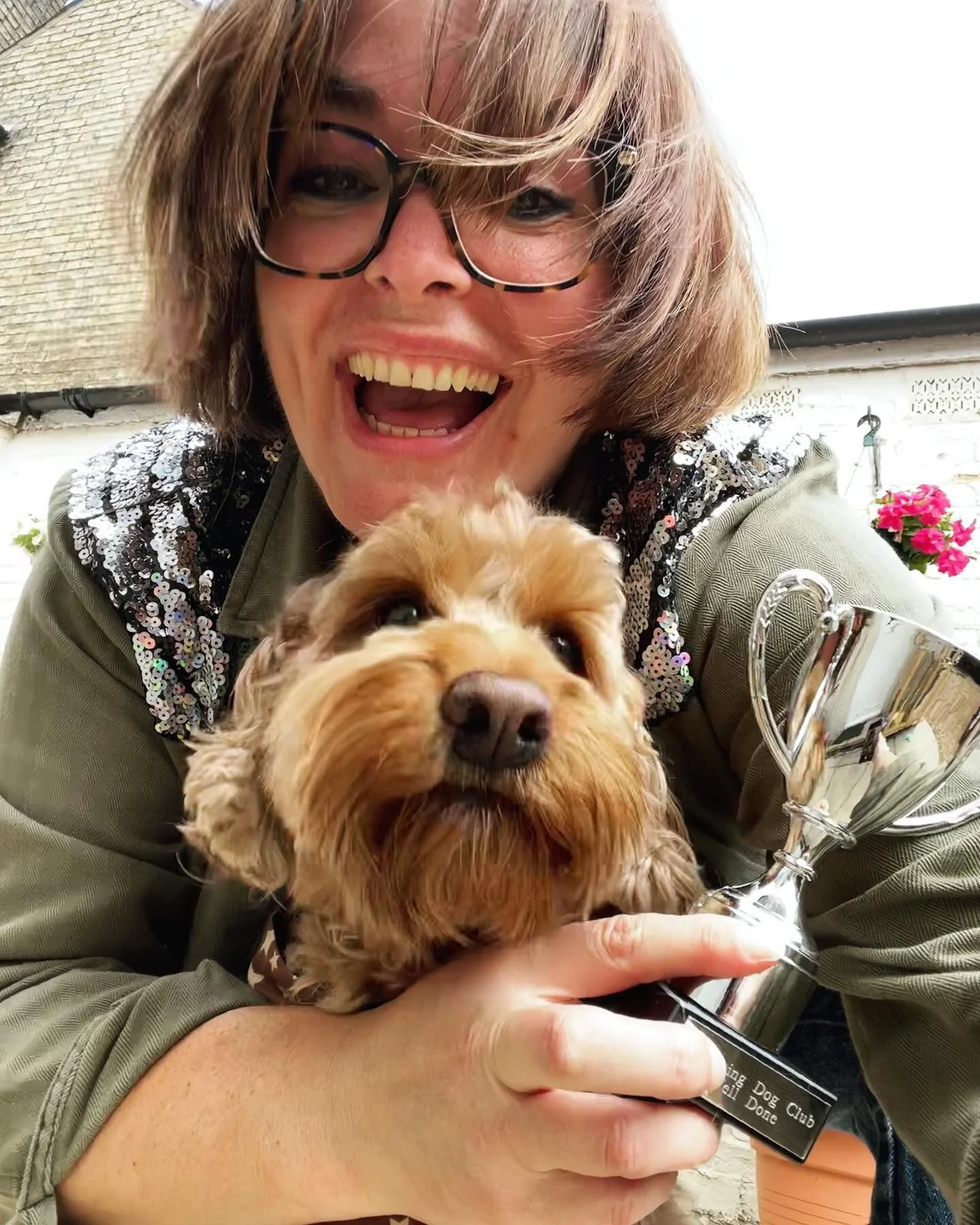 Watched a bit of Crufts this weekend and I just keep thinking how much chaos Bert would bring to the ring &hellip; so we&rsquo;ll stick to our local dog school and getting trophies for his &ldquo;personality and improvement&rdquo; 🤣💜