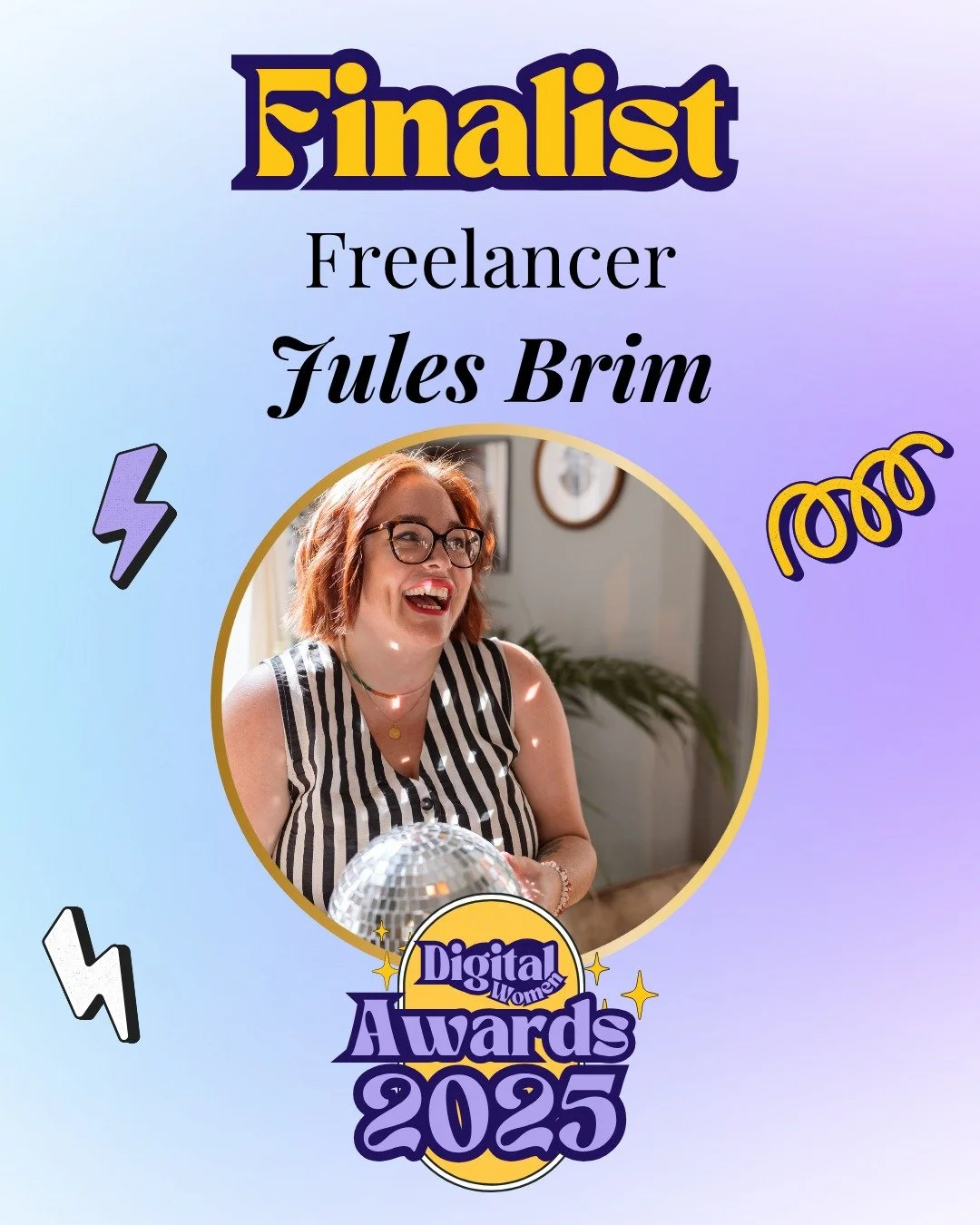 I&rsquo;m beyond excited to share that I&rsquo;m a FINALIST in the Digital Women Awards 2025, Freelancer of the Year category! 🎉✨

Being recognised alongside so many incredible women in digital is an incredible honour! Running my own business hasn&r