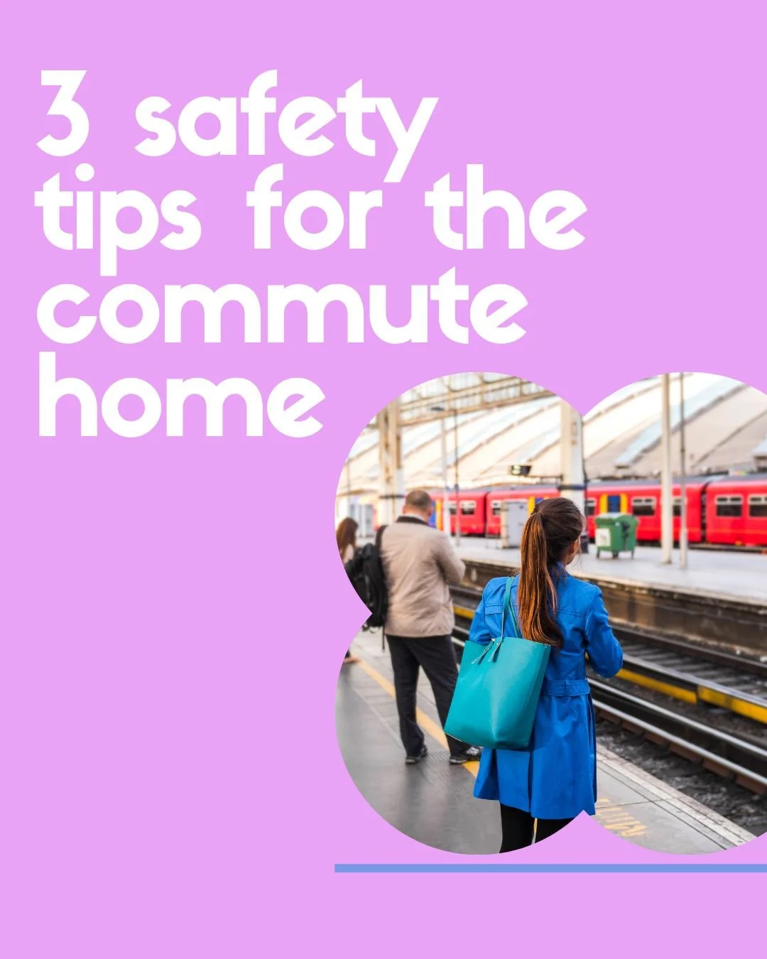 We shouldn&rsquo;t have to think about this.

Women should be able to leave work, walk to the station, get on a bus, wait for a taxi or make their way home without having to think twice about their safety.

But the reality is that violence against wo