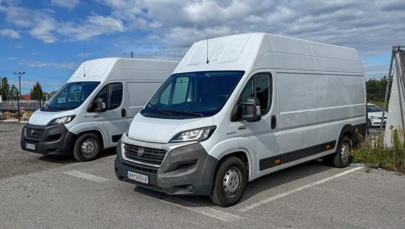 Dodávky na prenájom: trieda STANDARD MAXI Autá Košice